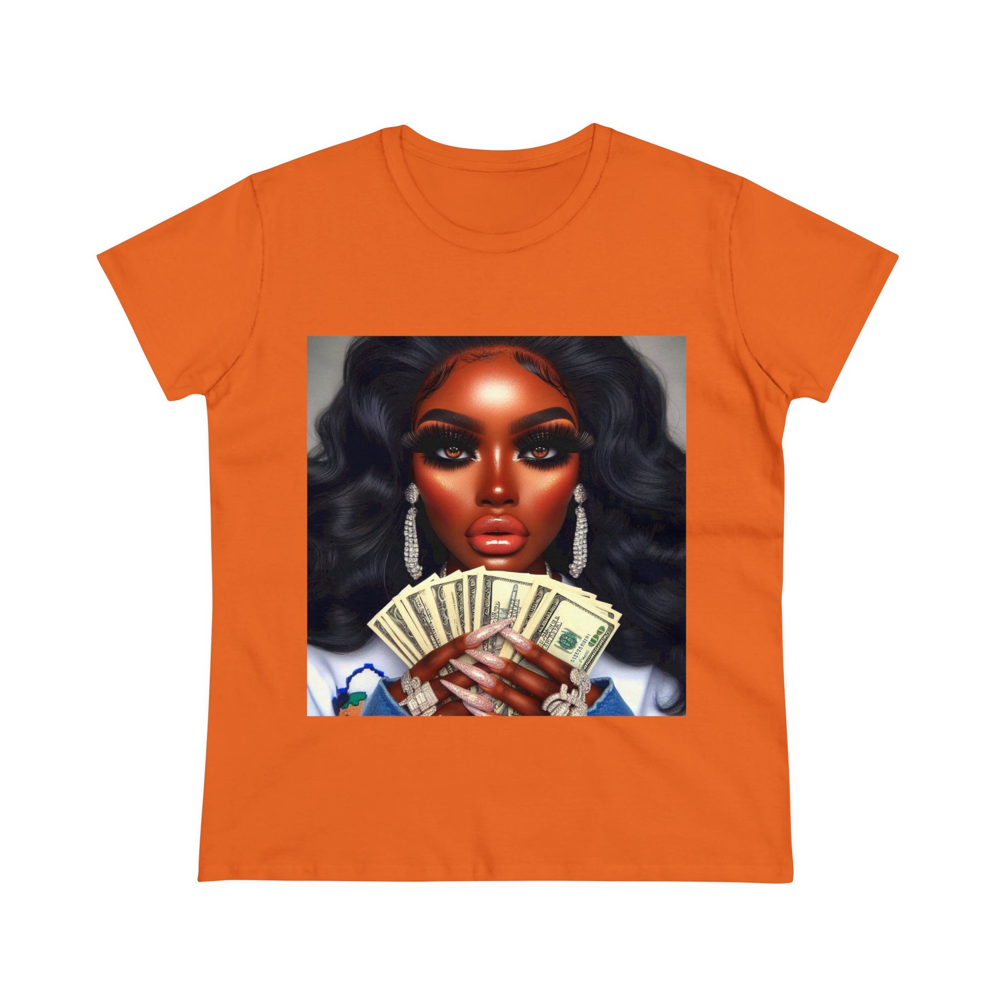 Money Talks T-Shirt T-Shirt Printify Orange S