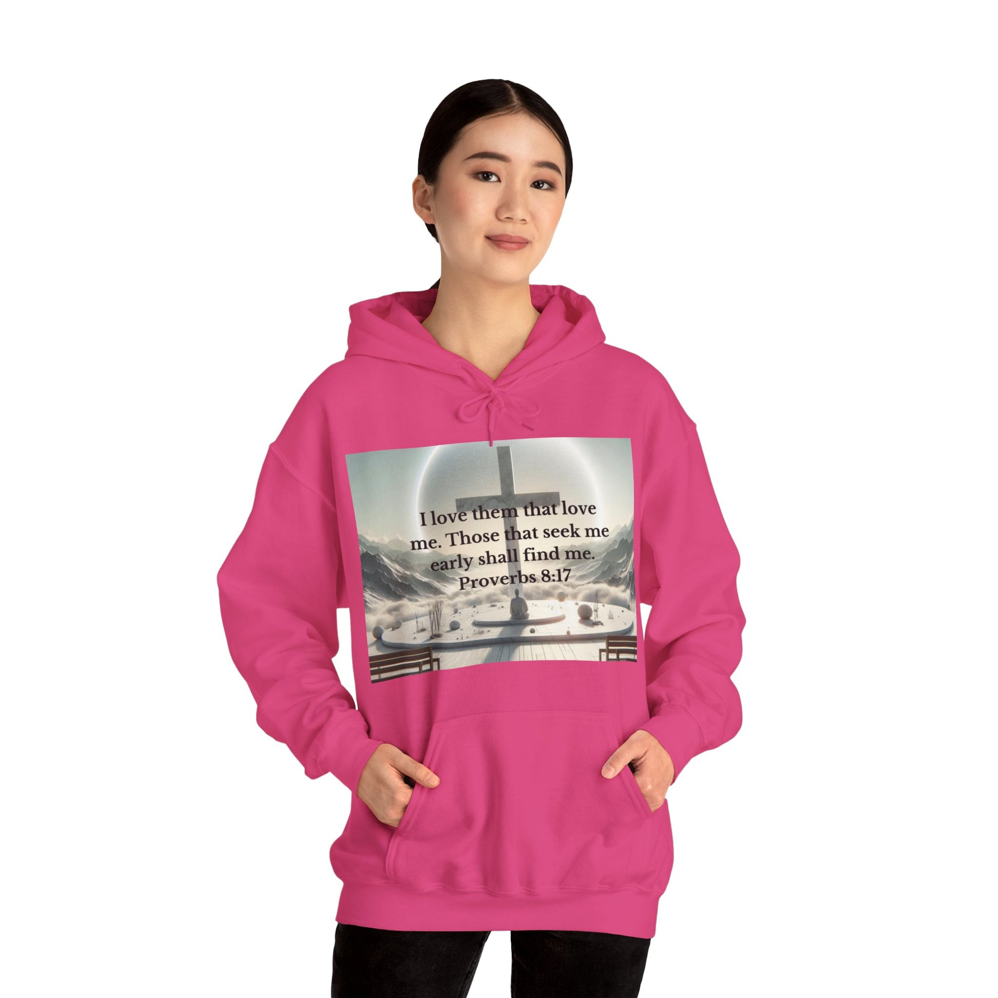 Proverbs 8:17 Hoodie Hoodie Printify