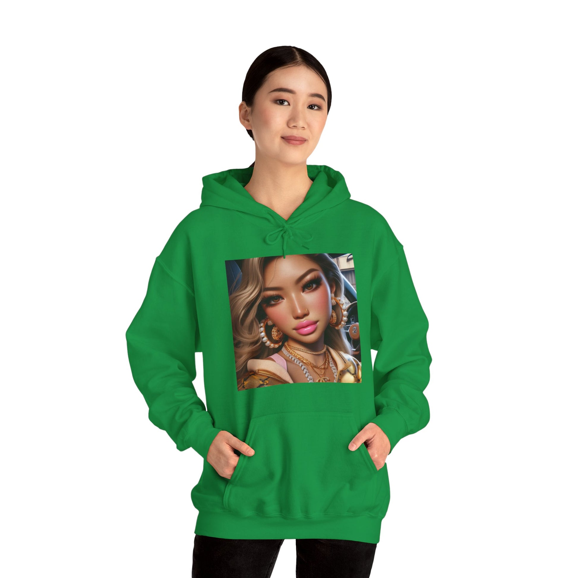 Car Beauty Hoodie Hoodie Printify