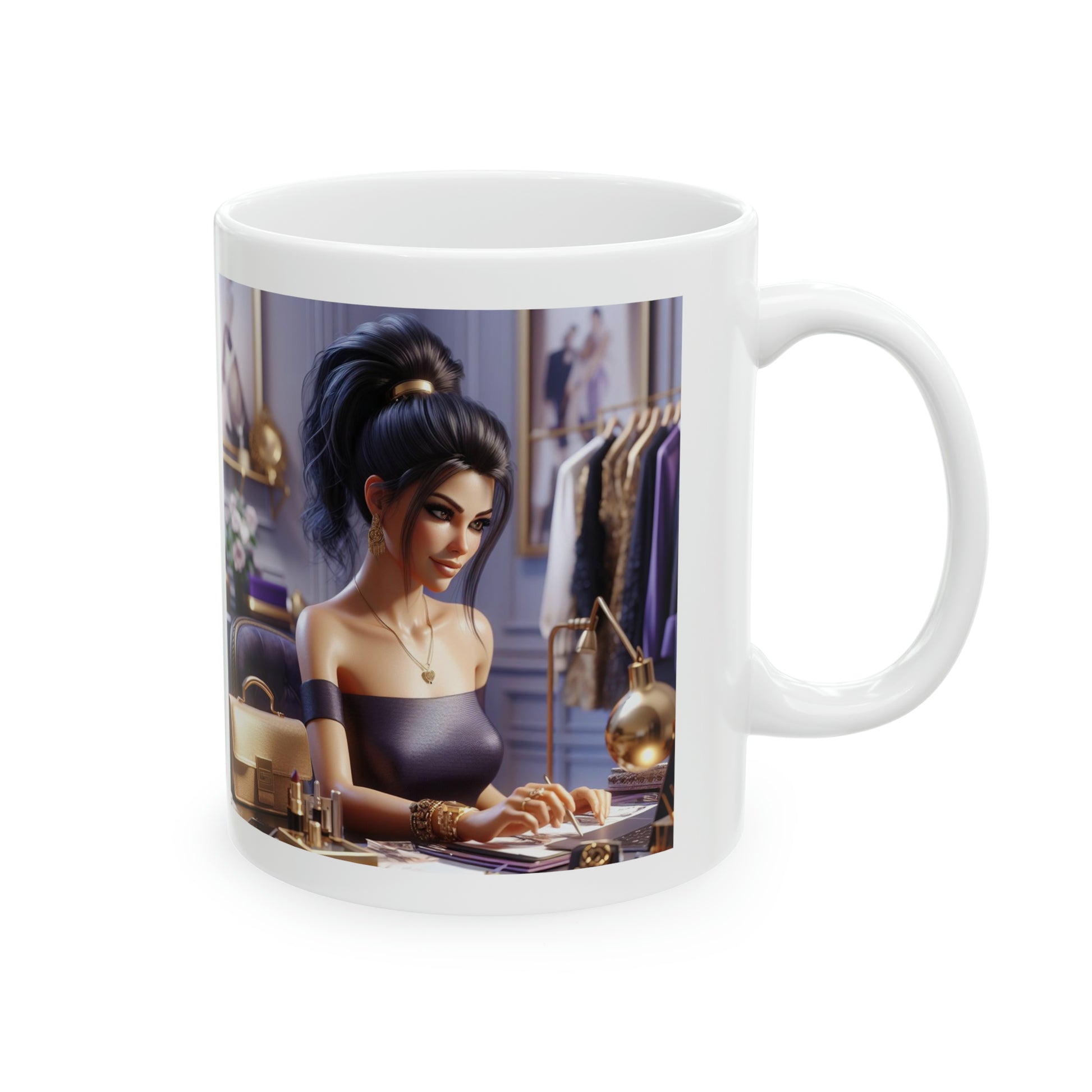 Fashion and Beauty Mug Mug Printify