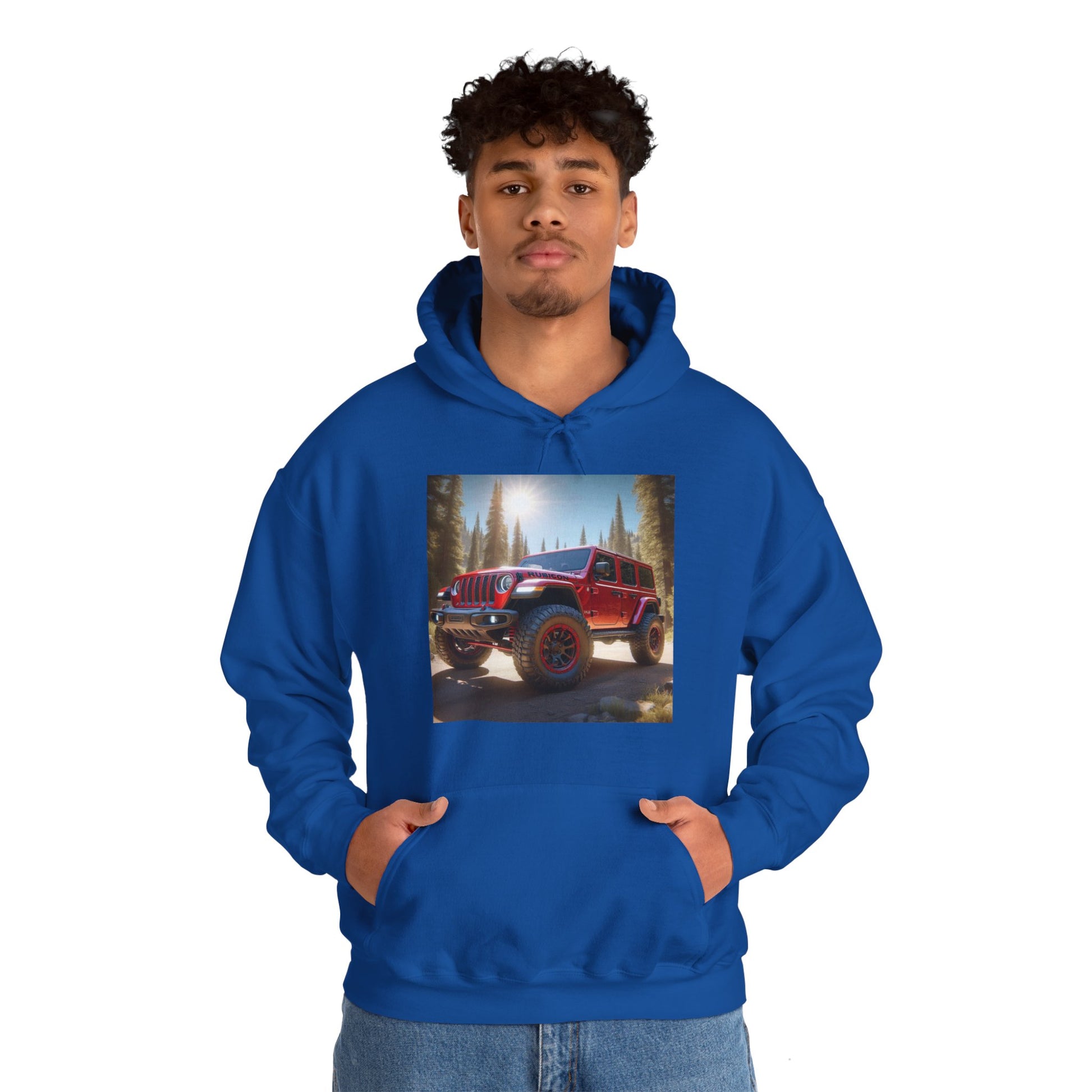 Red Rubicon Hoodie Hoodie Printify