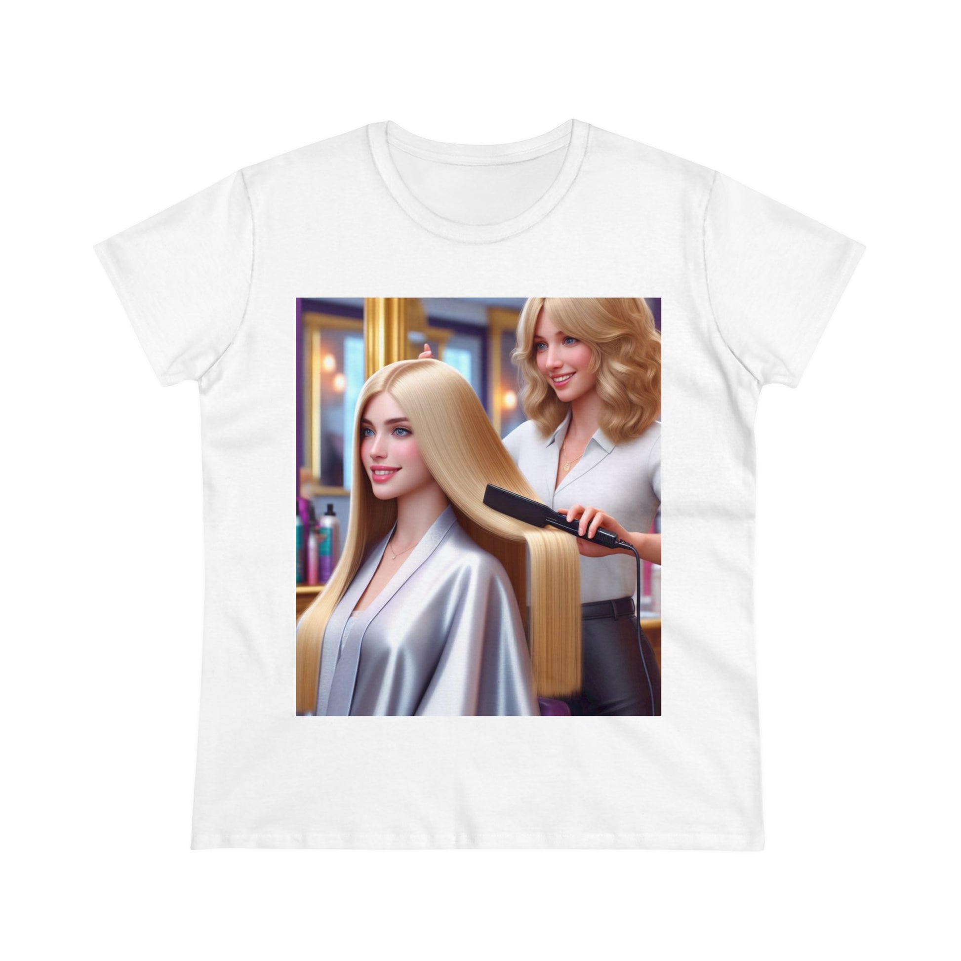 Hair Day T-Shirt T-Shirt Printify White S