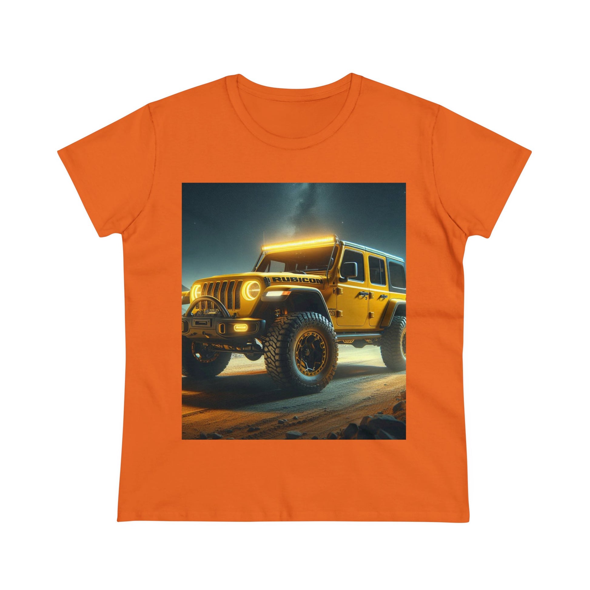 Yellow Rubicon T-Shirt T-Shirt Printify Orange S