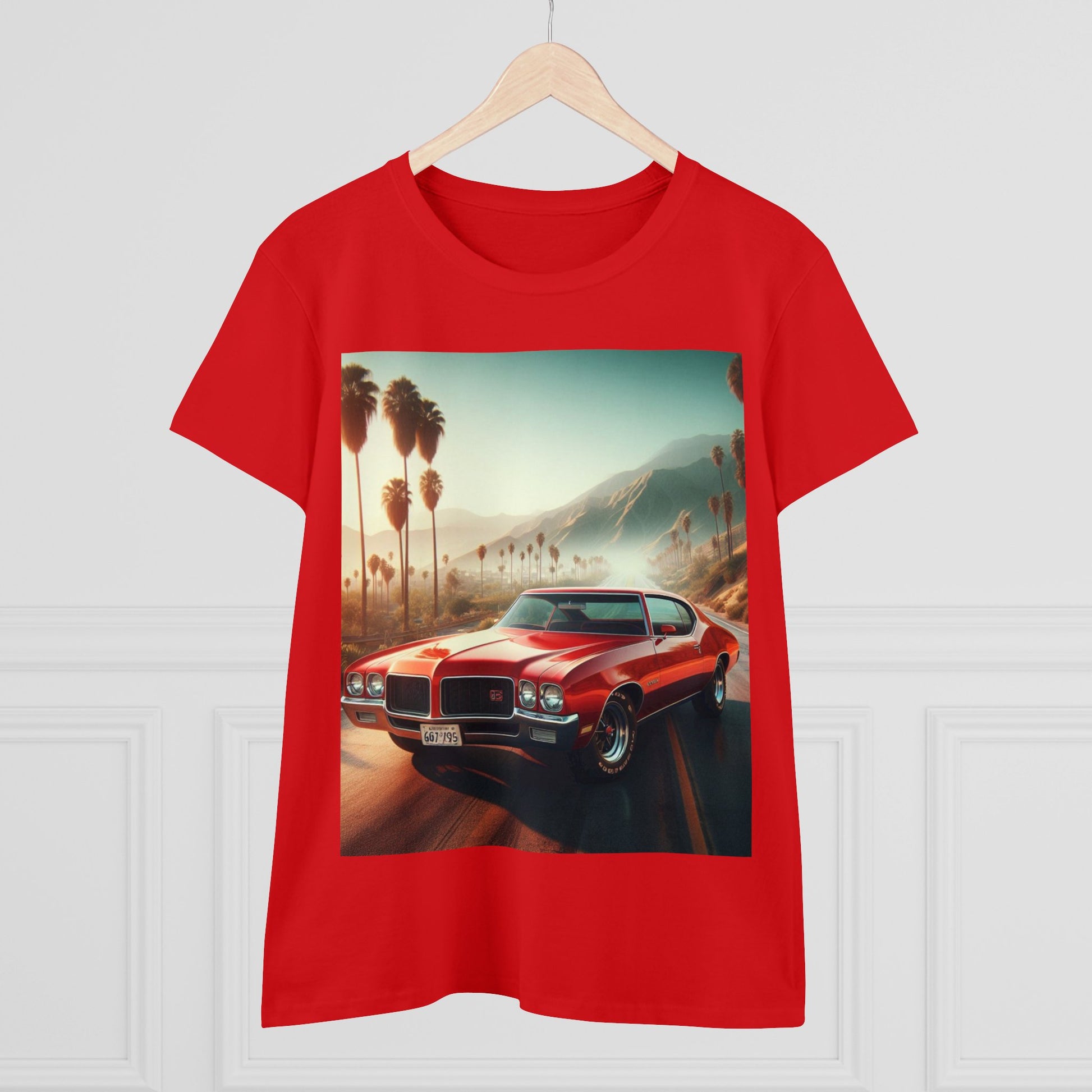 1972 Red Buick Gran Sport T-Shirt T-Shirt Printify