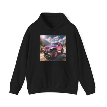 Pink Rubicon Hoodie Hoodie Printify Black S