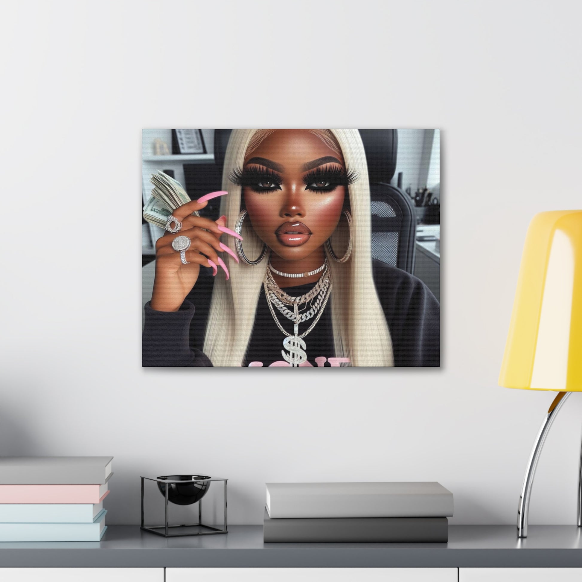 Money Canvas Canvas Printify 20″ x 16″ (Horizontal) 0.75''