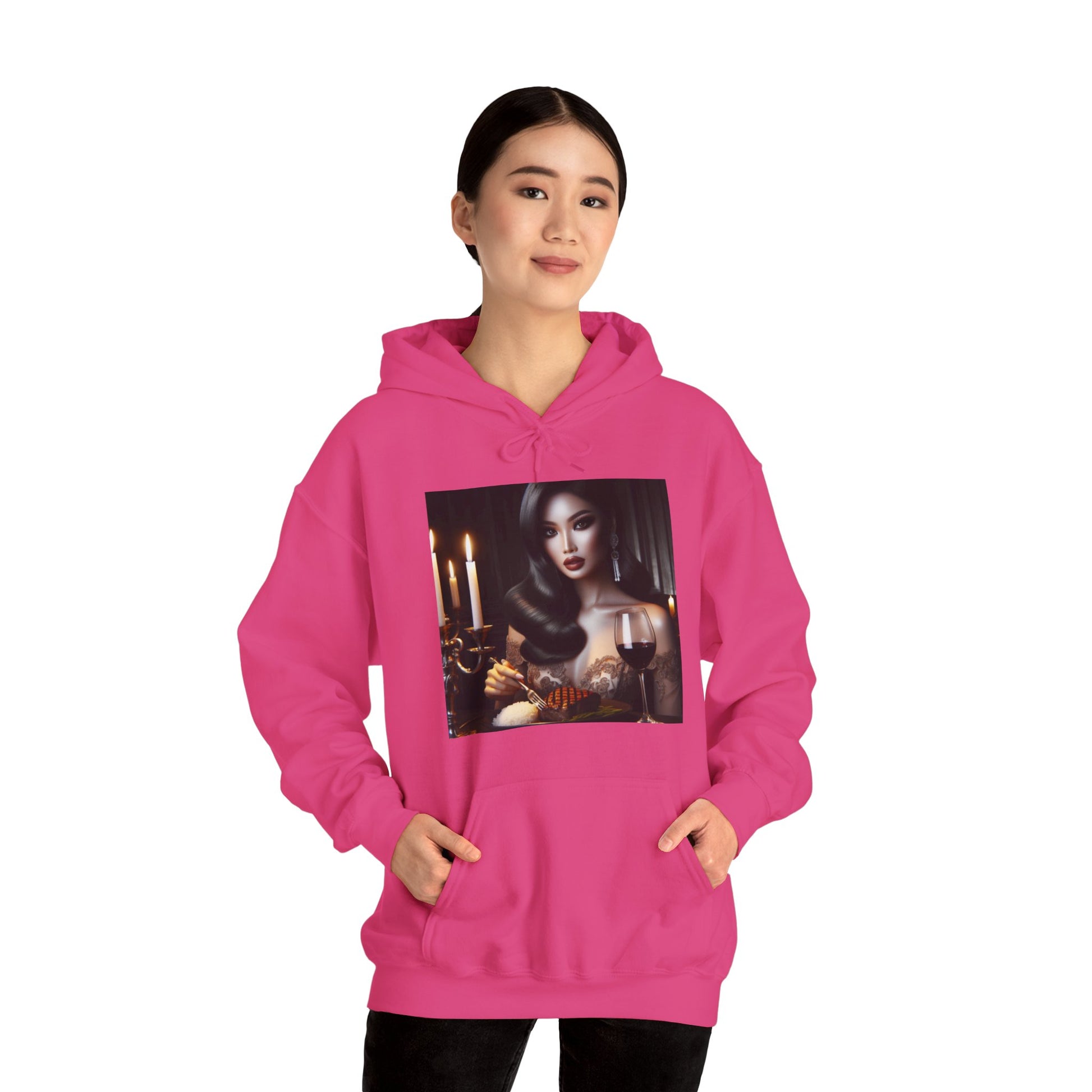 Elegant Meal Hoodie Hoodie Printify