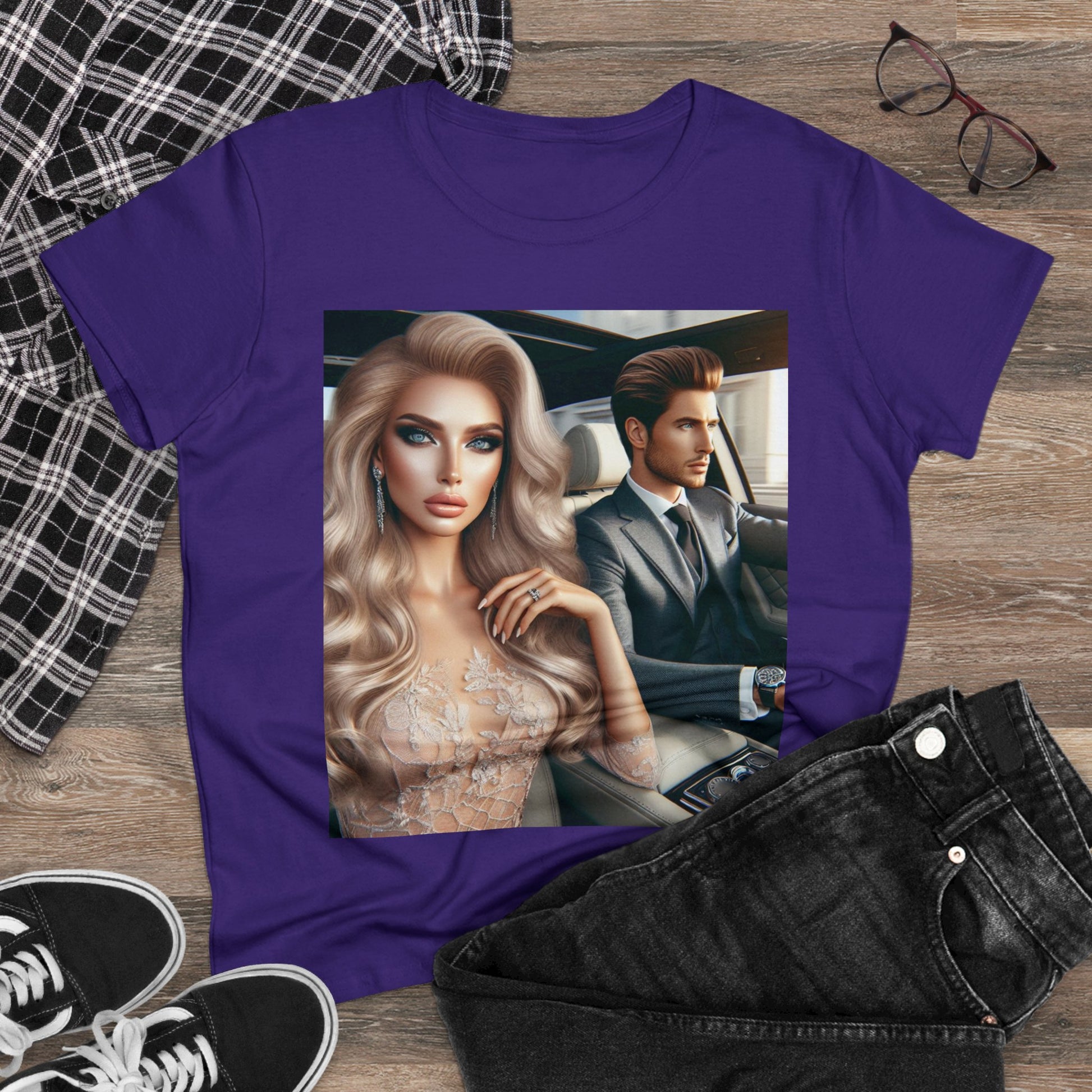 Elegant Drive T-Shirt T-Shirt Printify