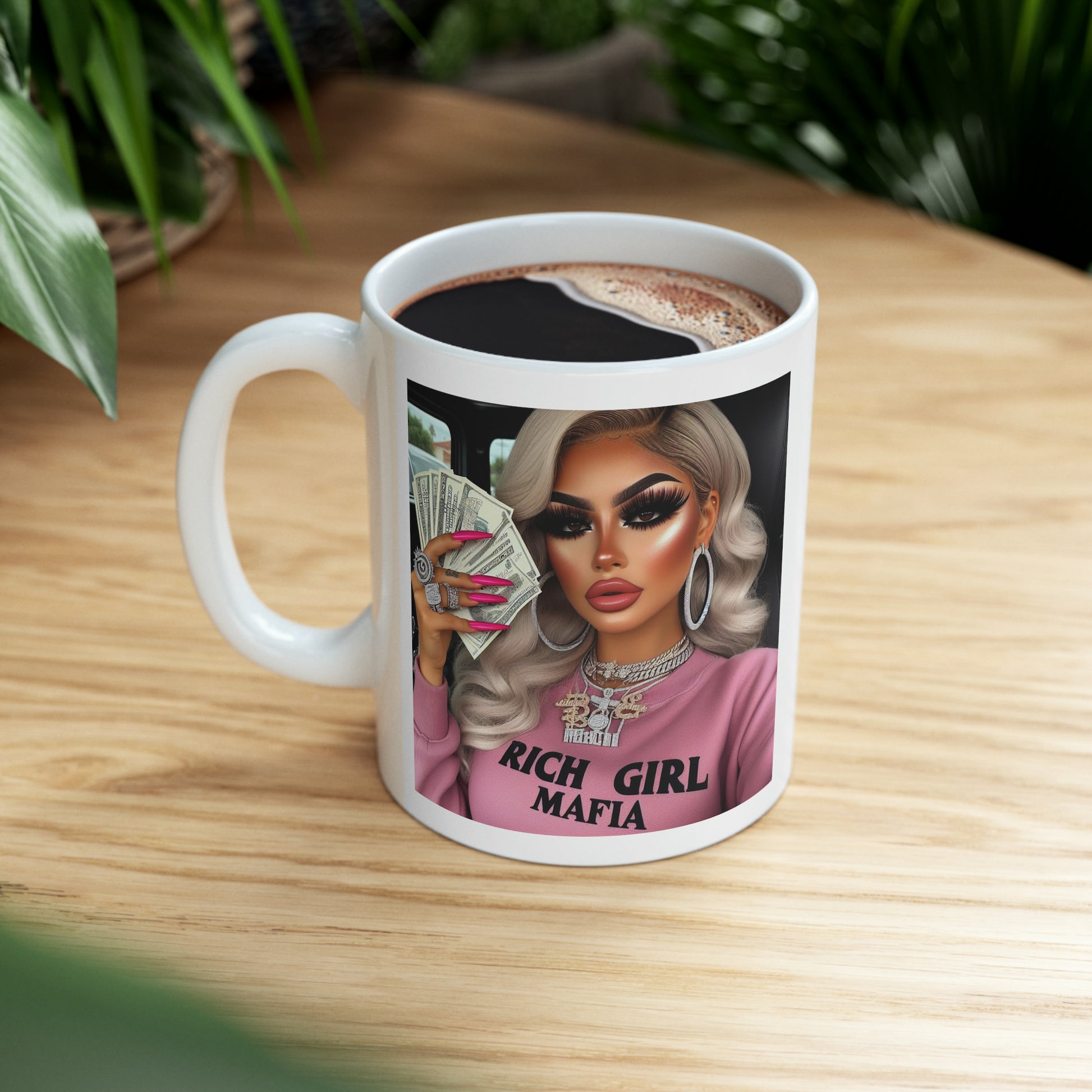 Rich Girl Mafia Mug Mug Printify