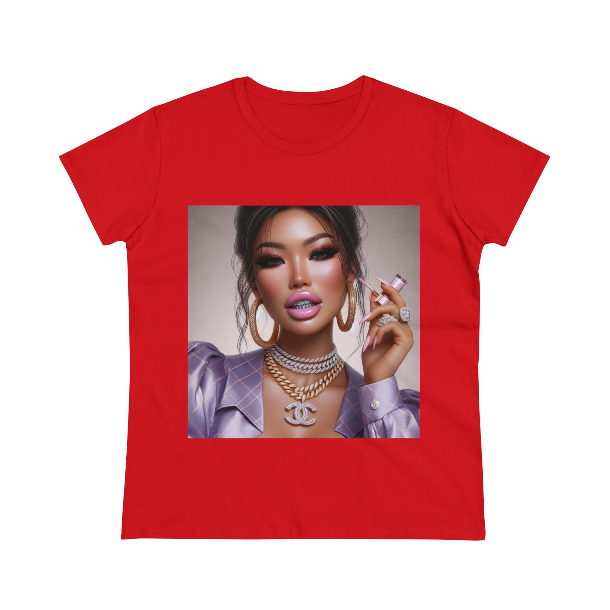 Gloss Up T-Shirt T-Shirt Printify Red S