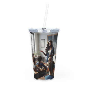 Class in Session Tumbler with Straw Mug Printify 20oz Transparent
