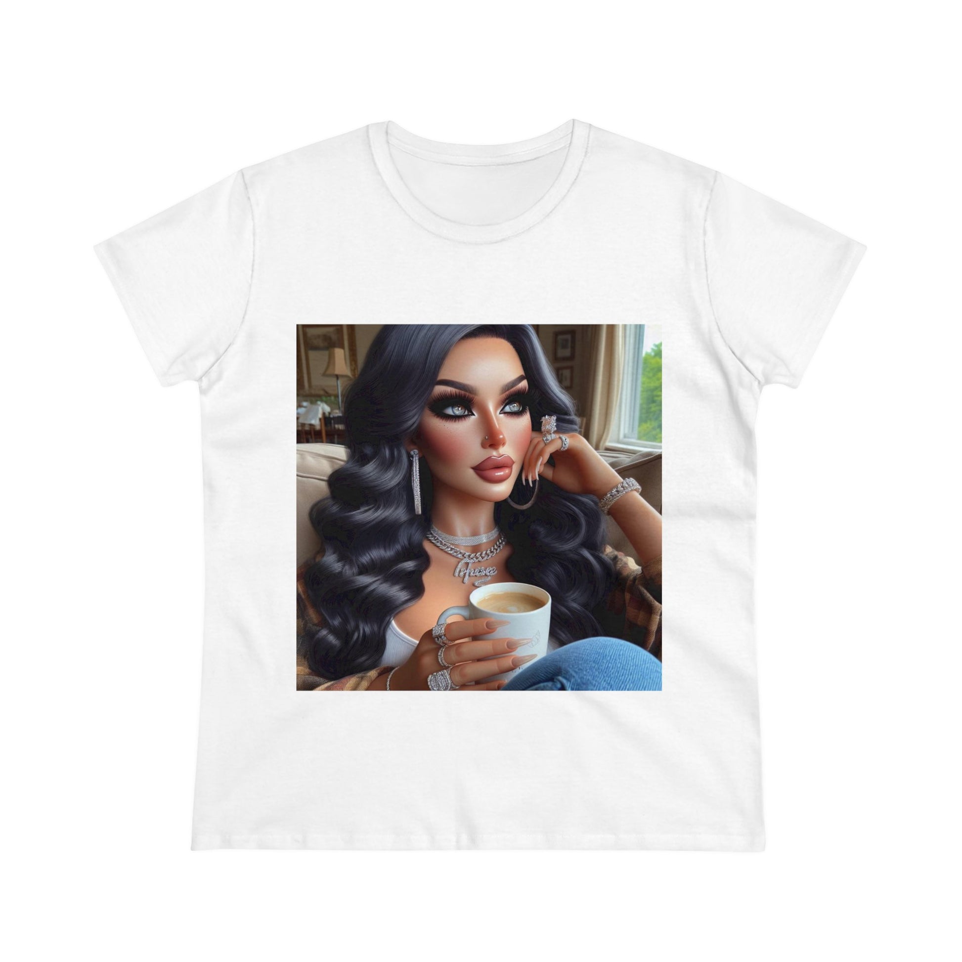 Coffee Break T-Shirt T-Shirt Printify White S
