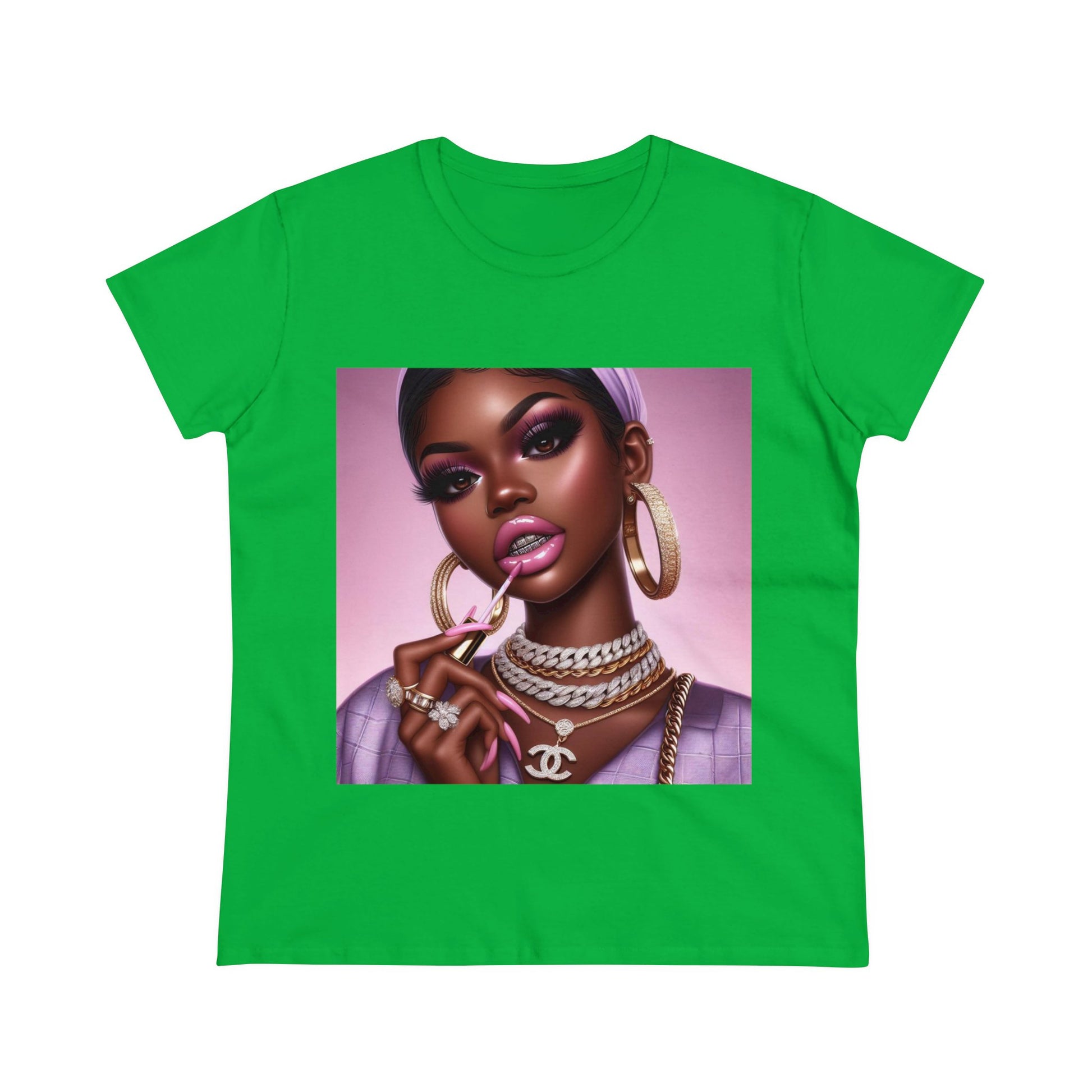 Gloss Up T-Shirt T-Shirt Printify Irish Green S