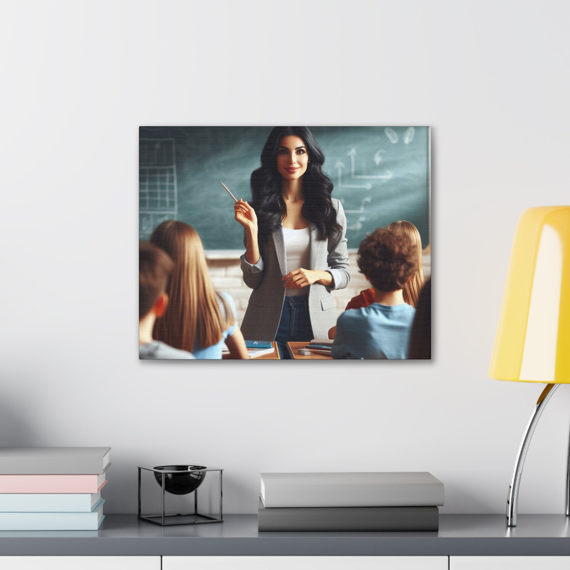 Class in Session Canvas Canvas Printify 20″ x 16″ (Horizontal) 0.75''