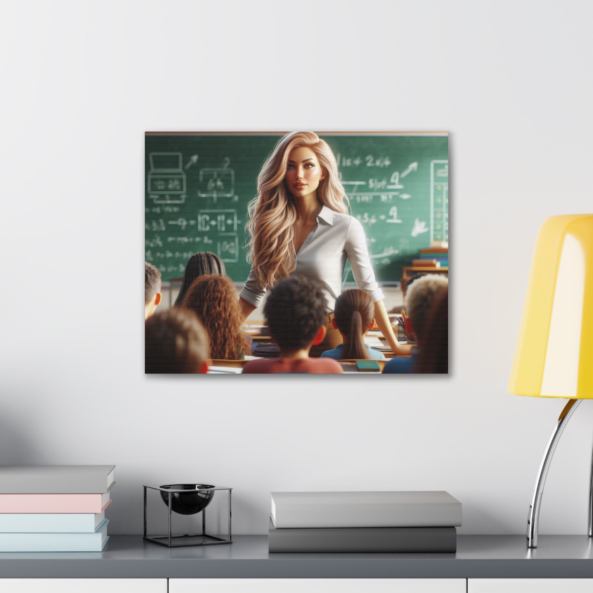 Class in Session Canvas Canvas Printify 20″ x 16″ (Horizontal) 0.75''