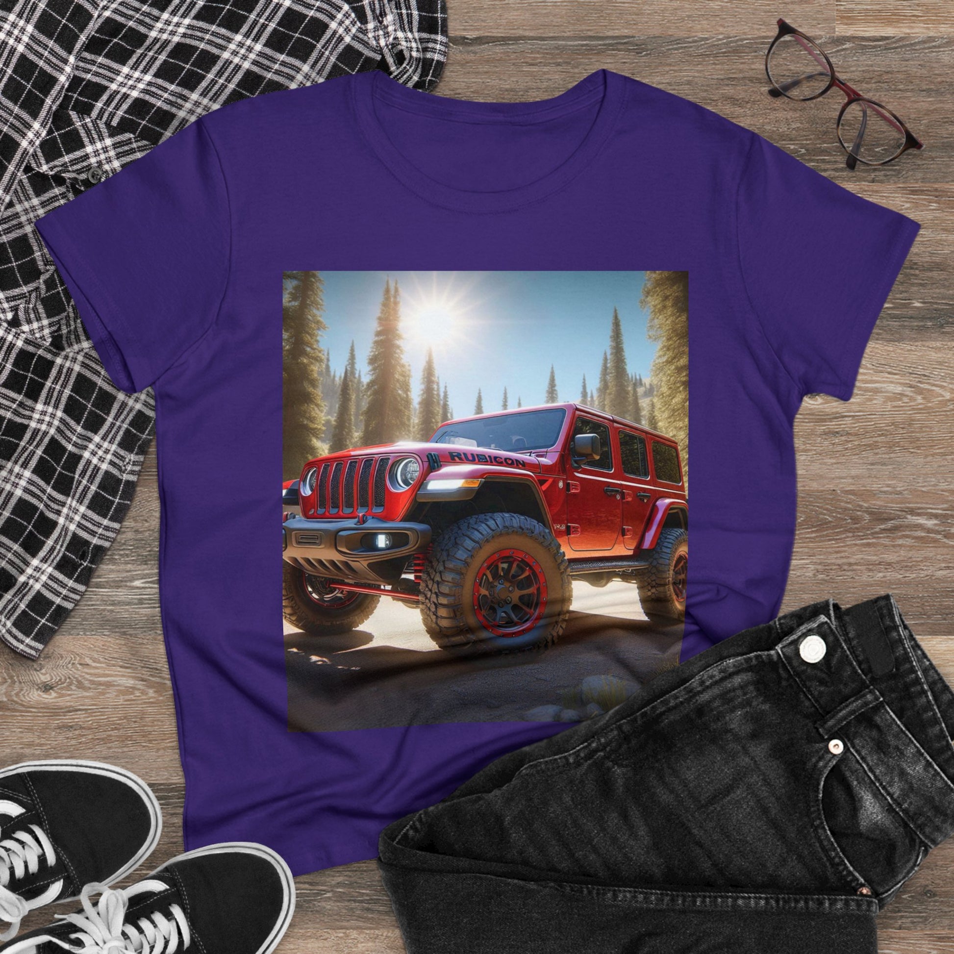 Red Rubicon T-Shirt T-Shirt Printify