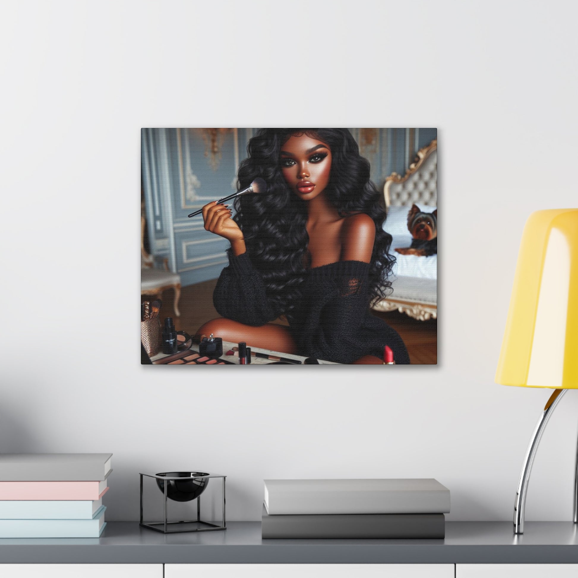 Make Up Time Canvas Canvas Printify 20″ x 16″ (Horizontal) 0.75''