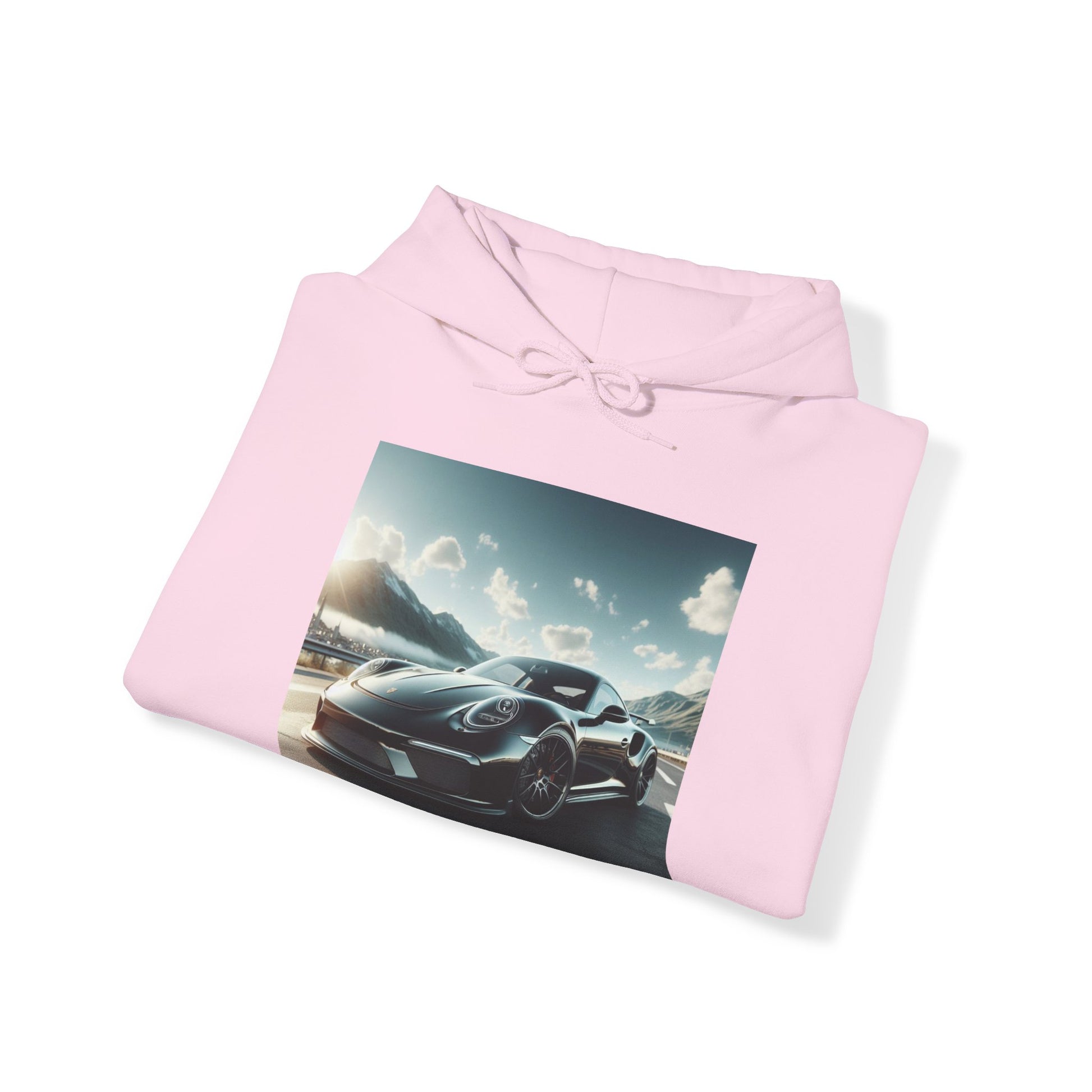 Black Porsche Hoodie Hoodie Printify