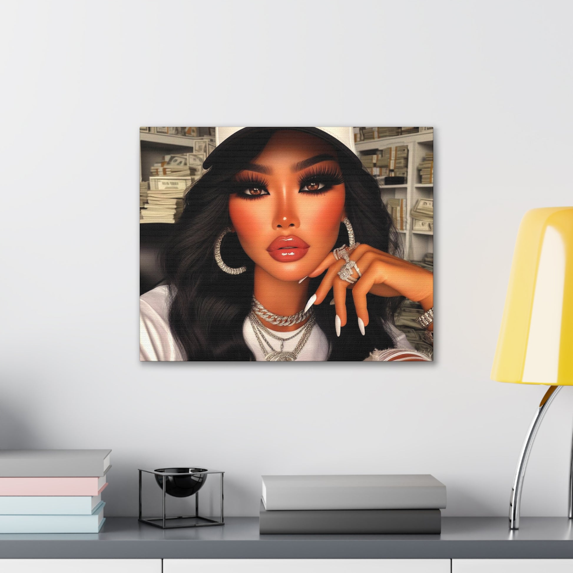 Big Money Canvas Canvas Printify 20″ x 16″ (Horizontal) 0.75''