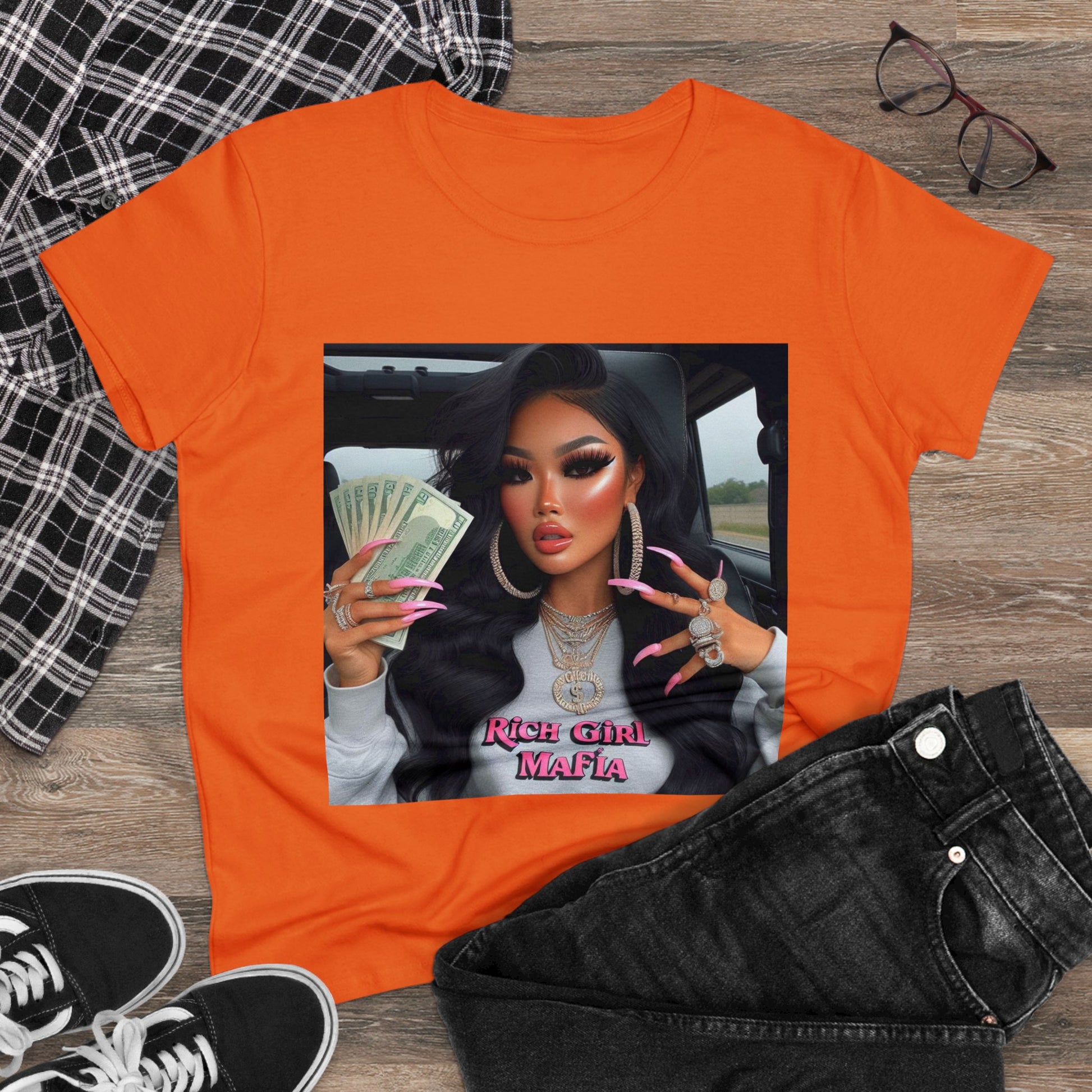 Rich Girl Mafia T-Shirt T-Shirt Printify