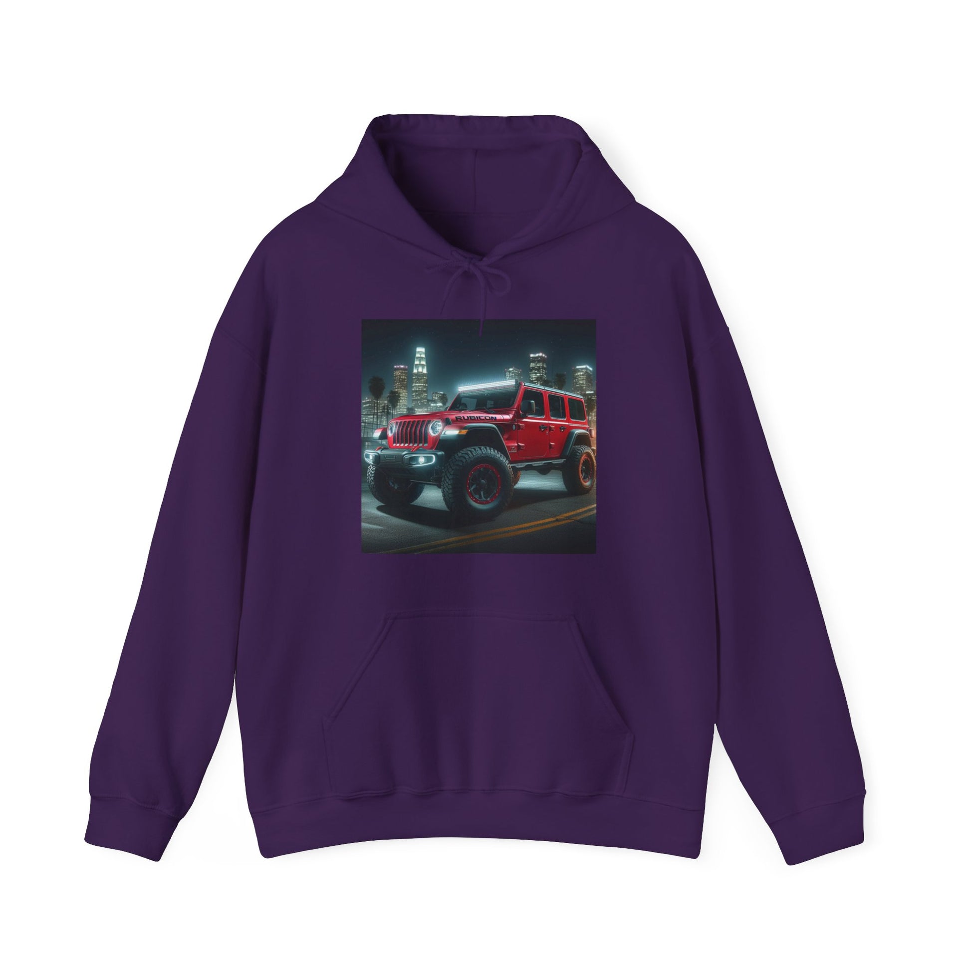 Red Rubicon Hoodie Hoodie Printify Purple S