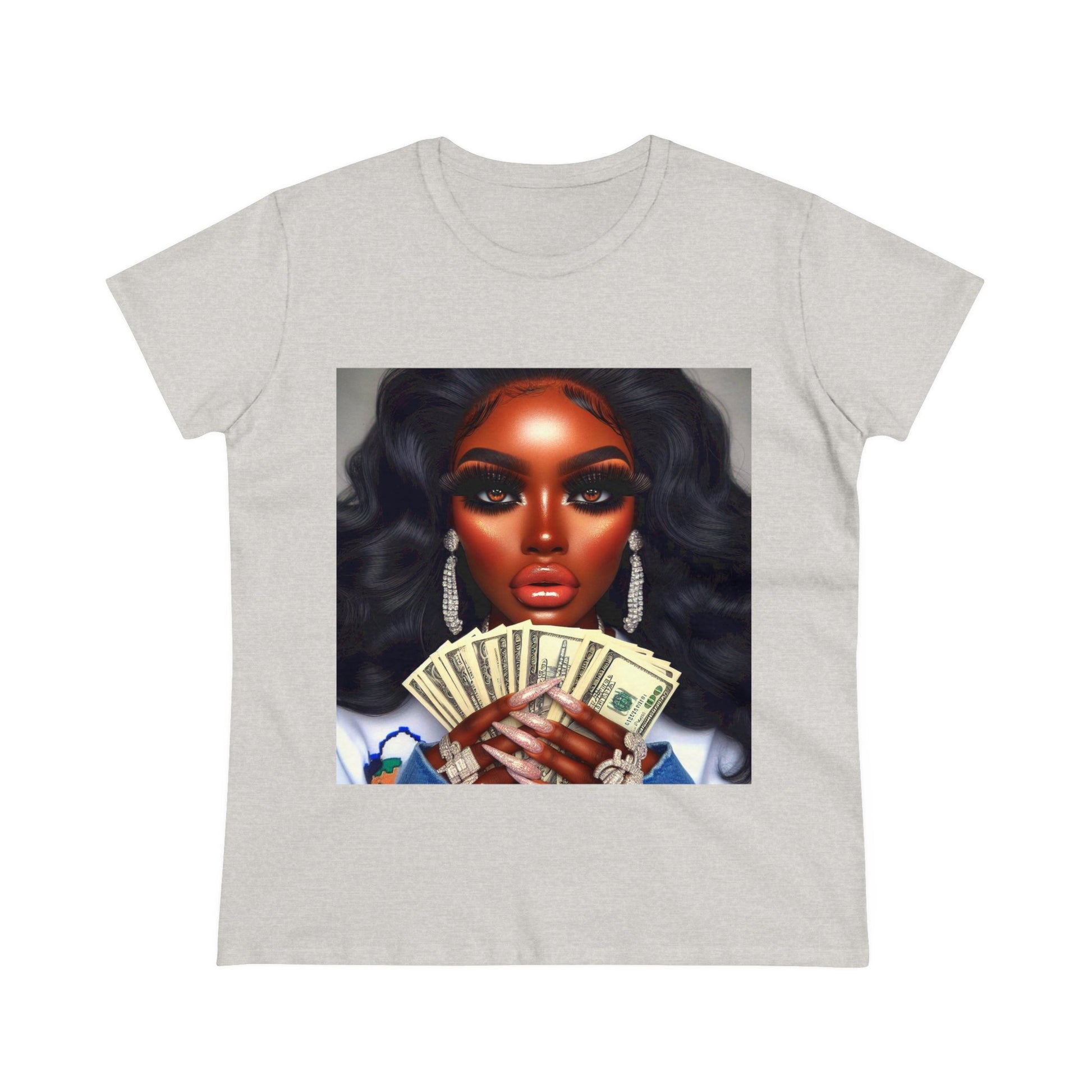 Money Talks T-Shirt T-Shirt Printify Ash S