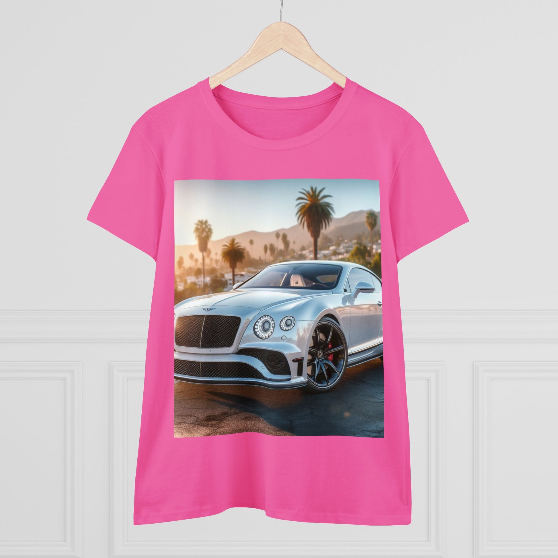 Silver Bentley T-Shirt T-Shirt Printify