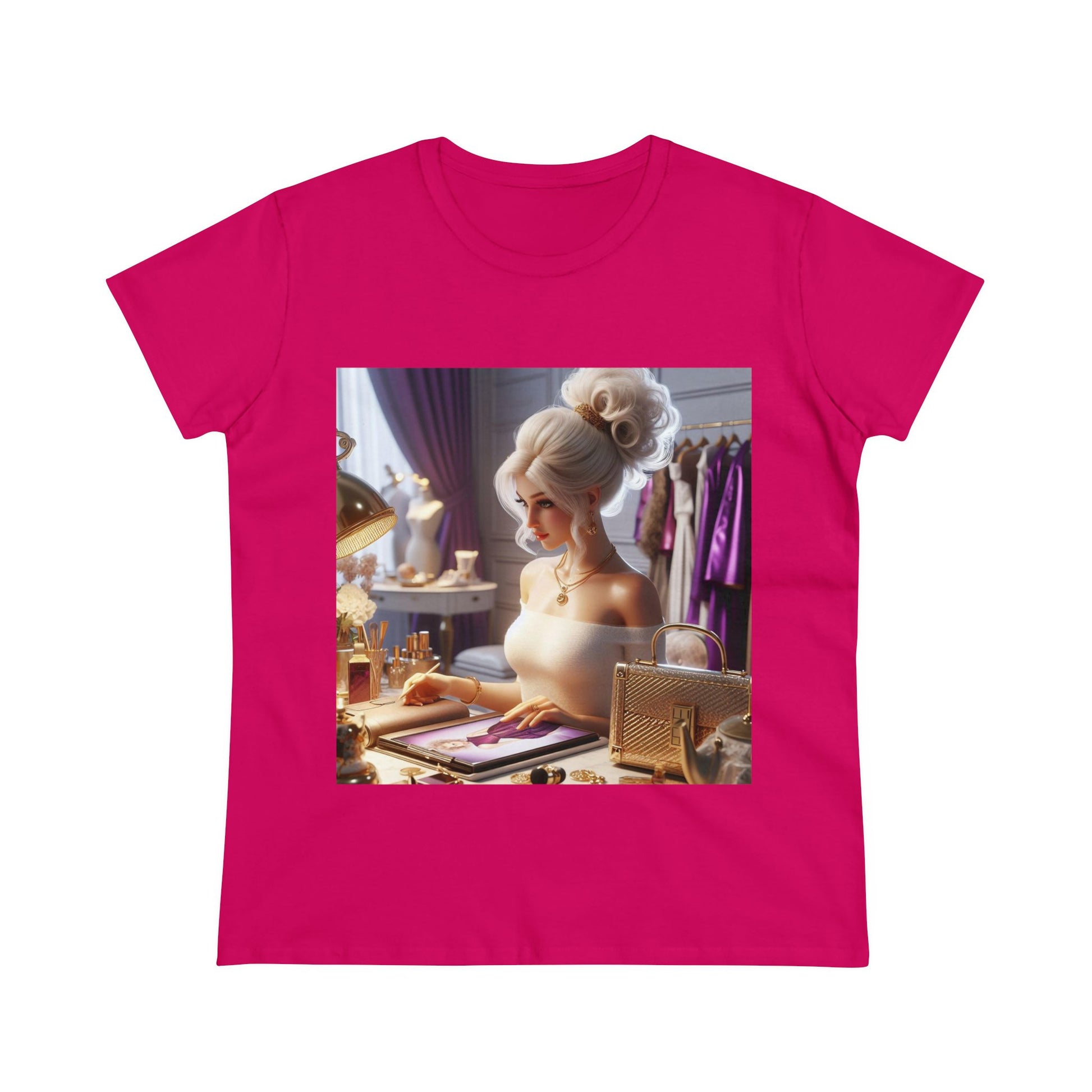 Fashion and Beauty T-Shirt T-Shirt Printify Heliconia S