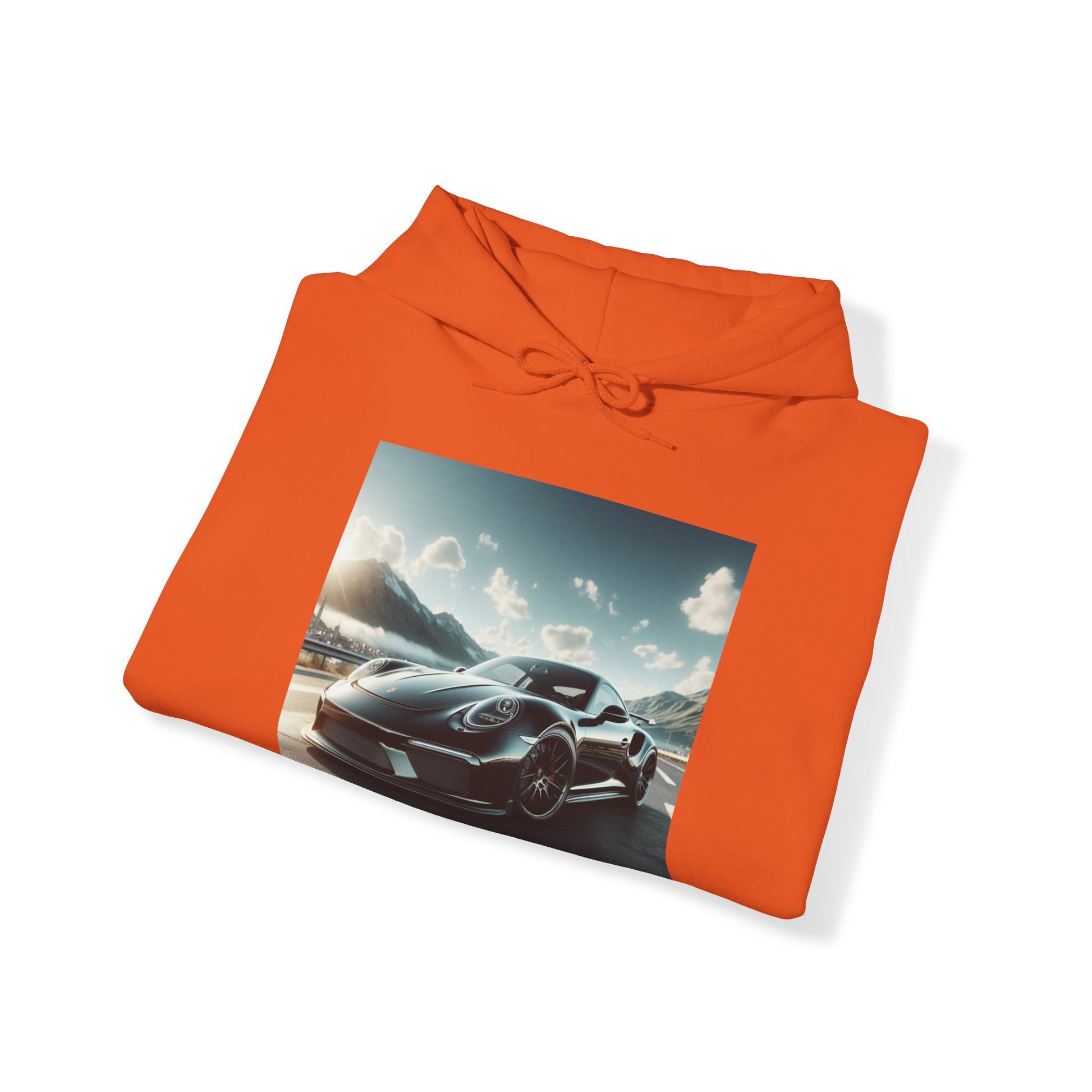 Black Porsche Hoodie Hoodie Printify