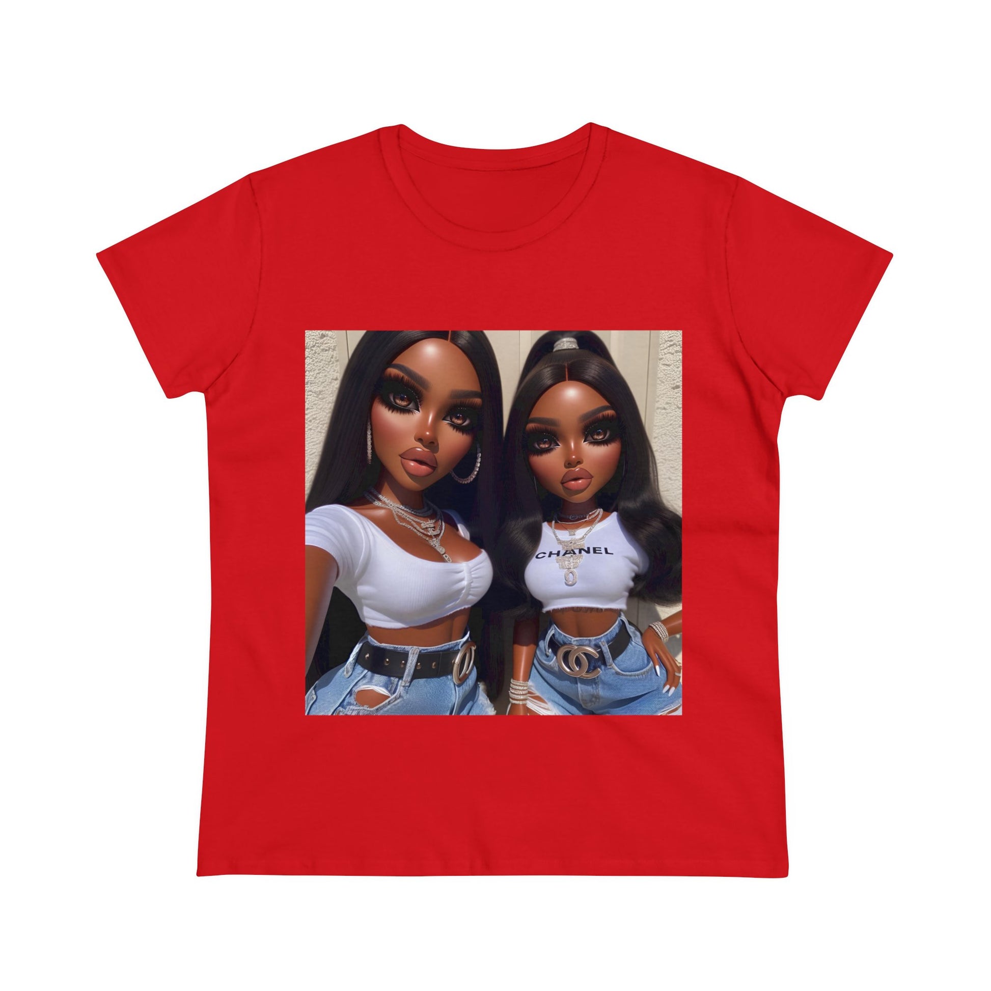 Friends T-Shirt T-Shirt Printify Red S