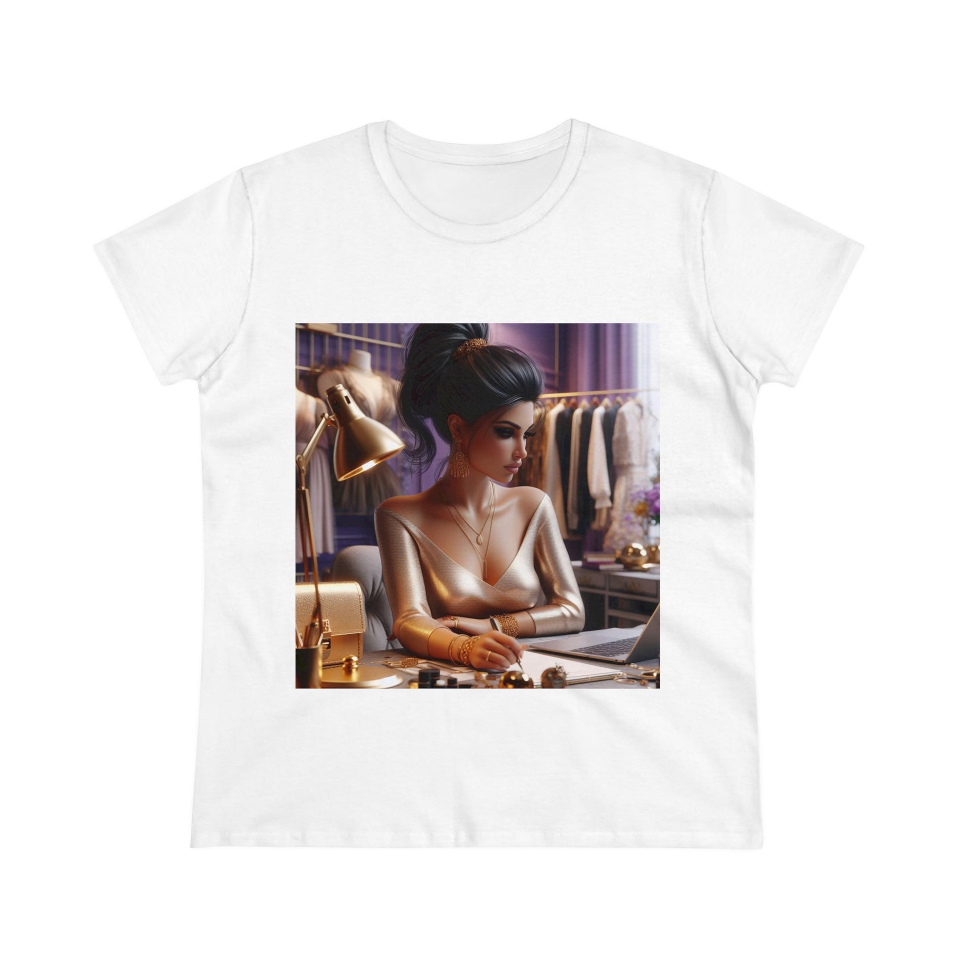 Fashion and Beauty T-Shirt T-Shirt Printify White S
