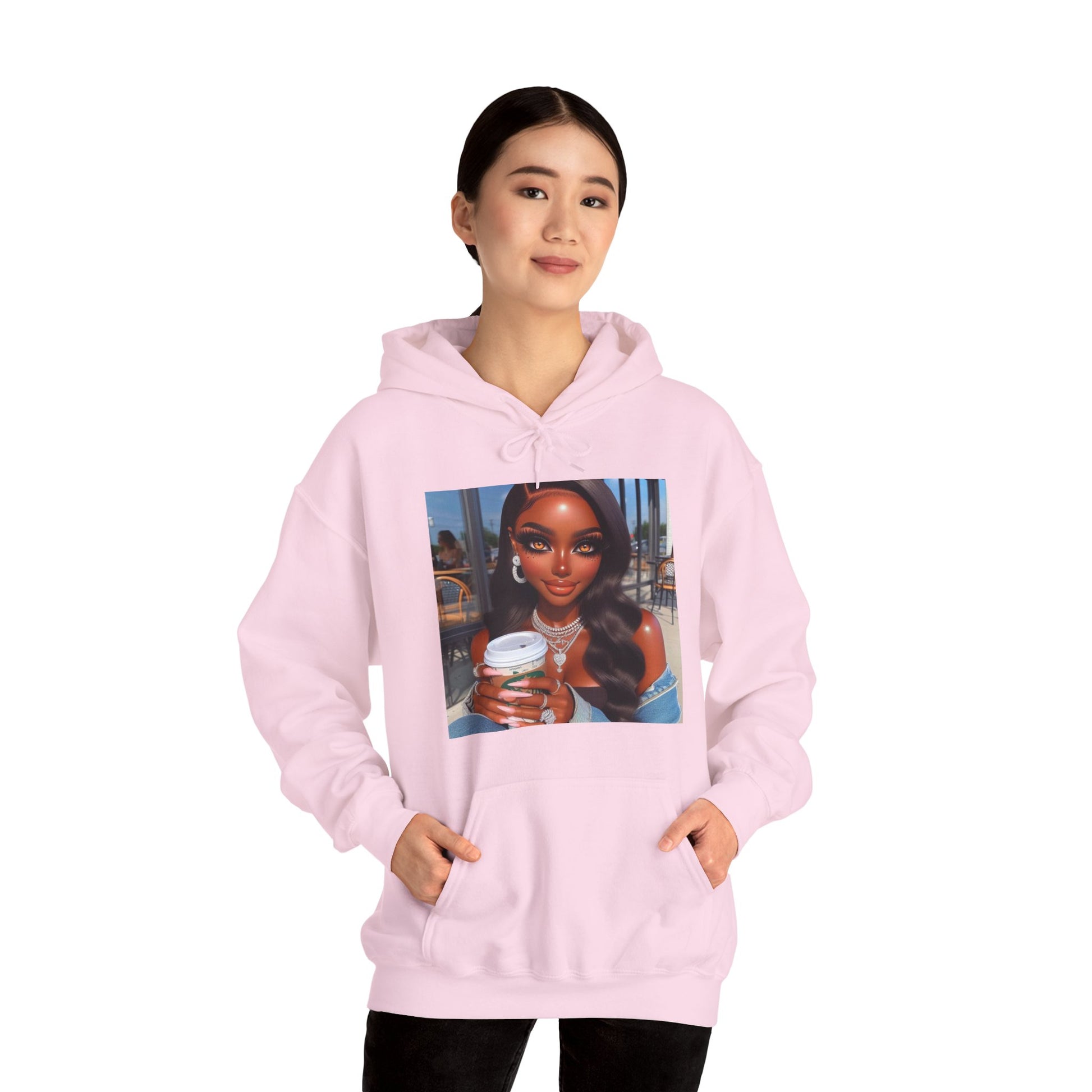 Coffee Beauty Hoodie Hoodie Printify