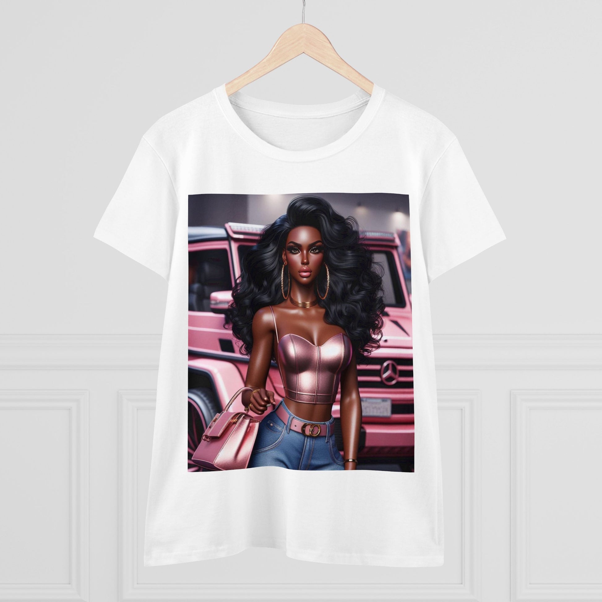 Pink Luxury T-Shirt T-Shirt Printify