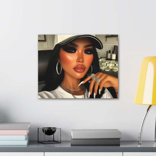 Big Money Canvas Canvas Printify 20″ x 16″ (Horizontal) 0.75''