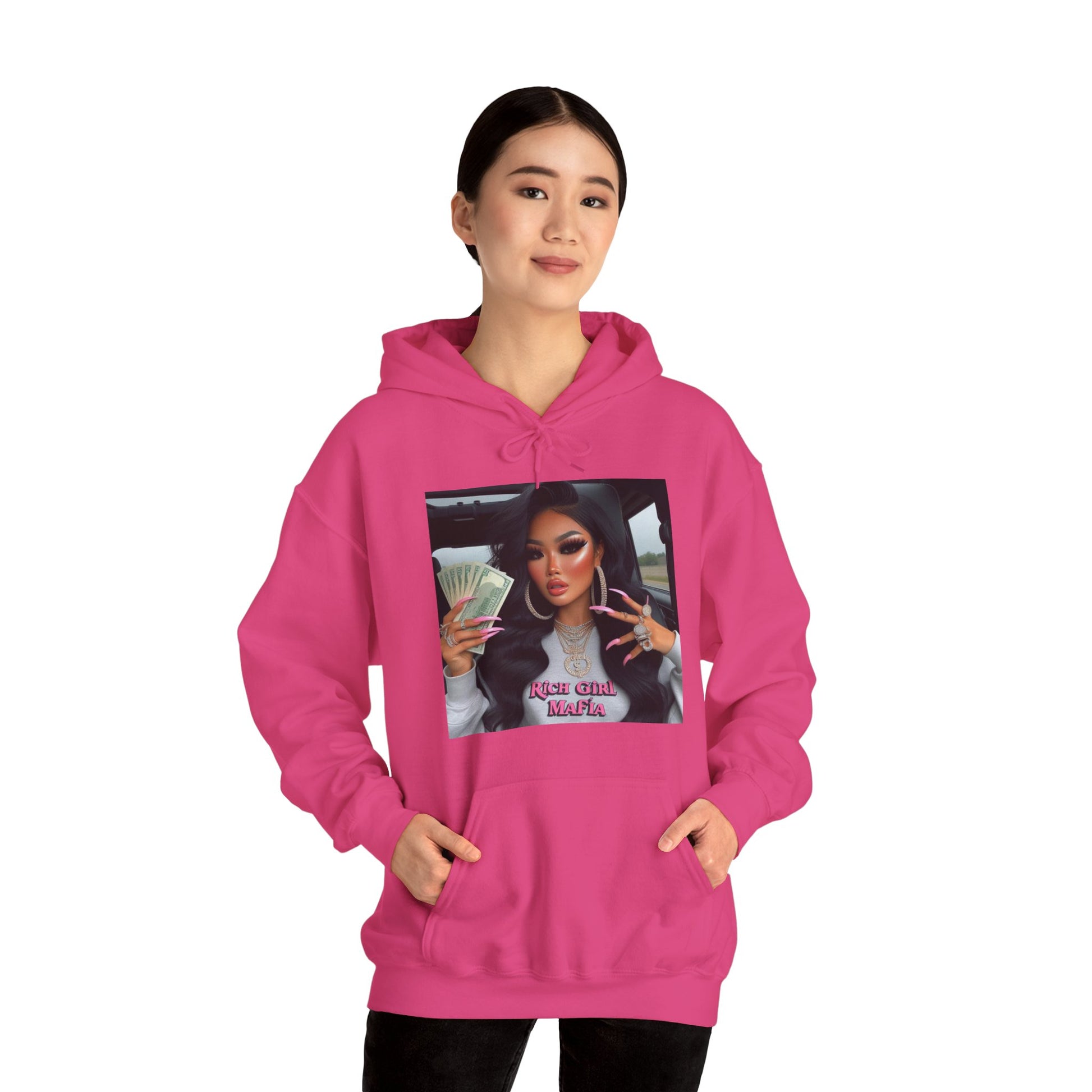 Rich Girl Mafia Hoodie Hoodie Printify