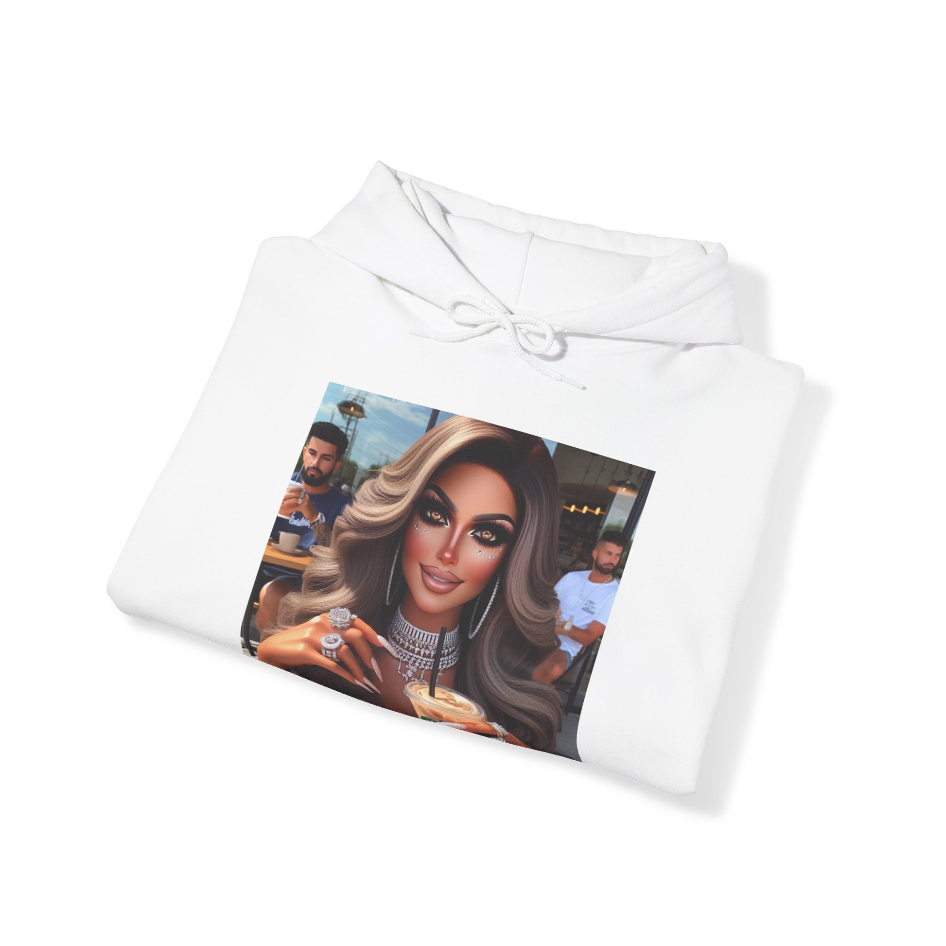 Coffee Beauty Hoodie Hoodie Printify