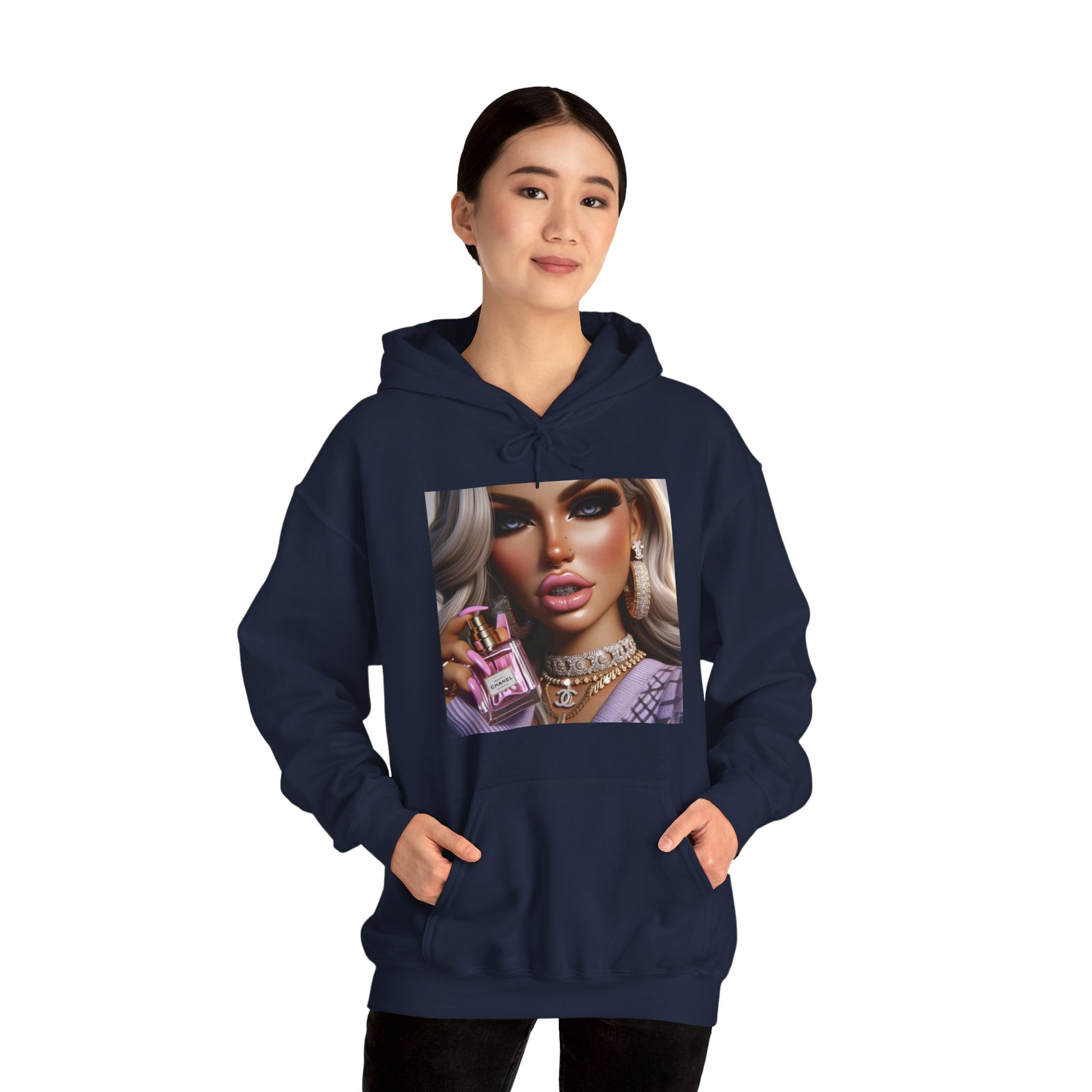 Chanel Please Hoodie Hoodie Printify