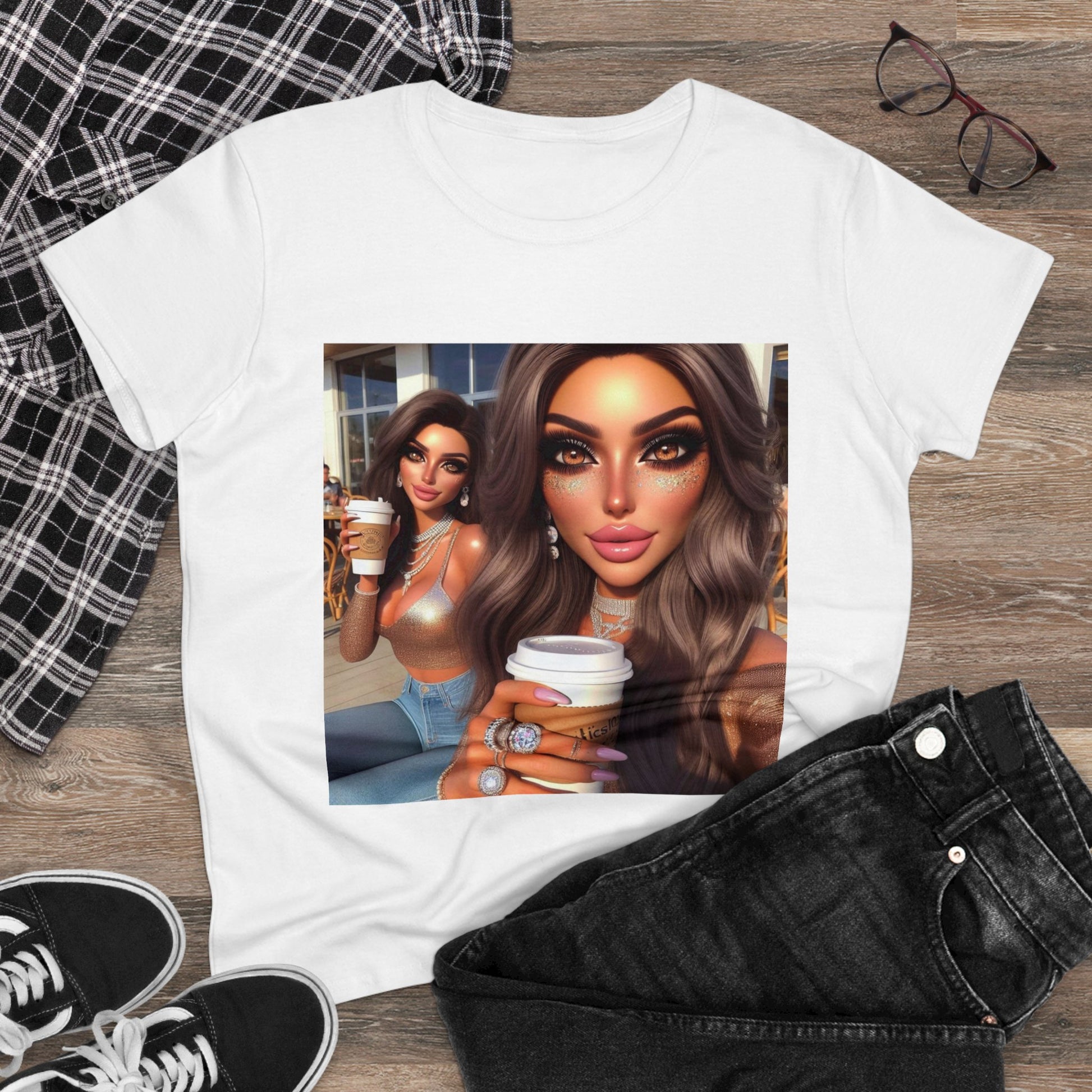Coffee Baddies T-Shirt T-Shirt Printify