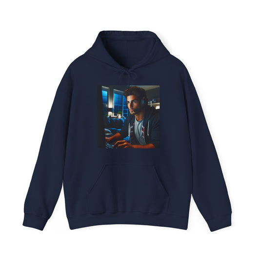 Game Time Hoodie Hoodie Printify Navy S