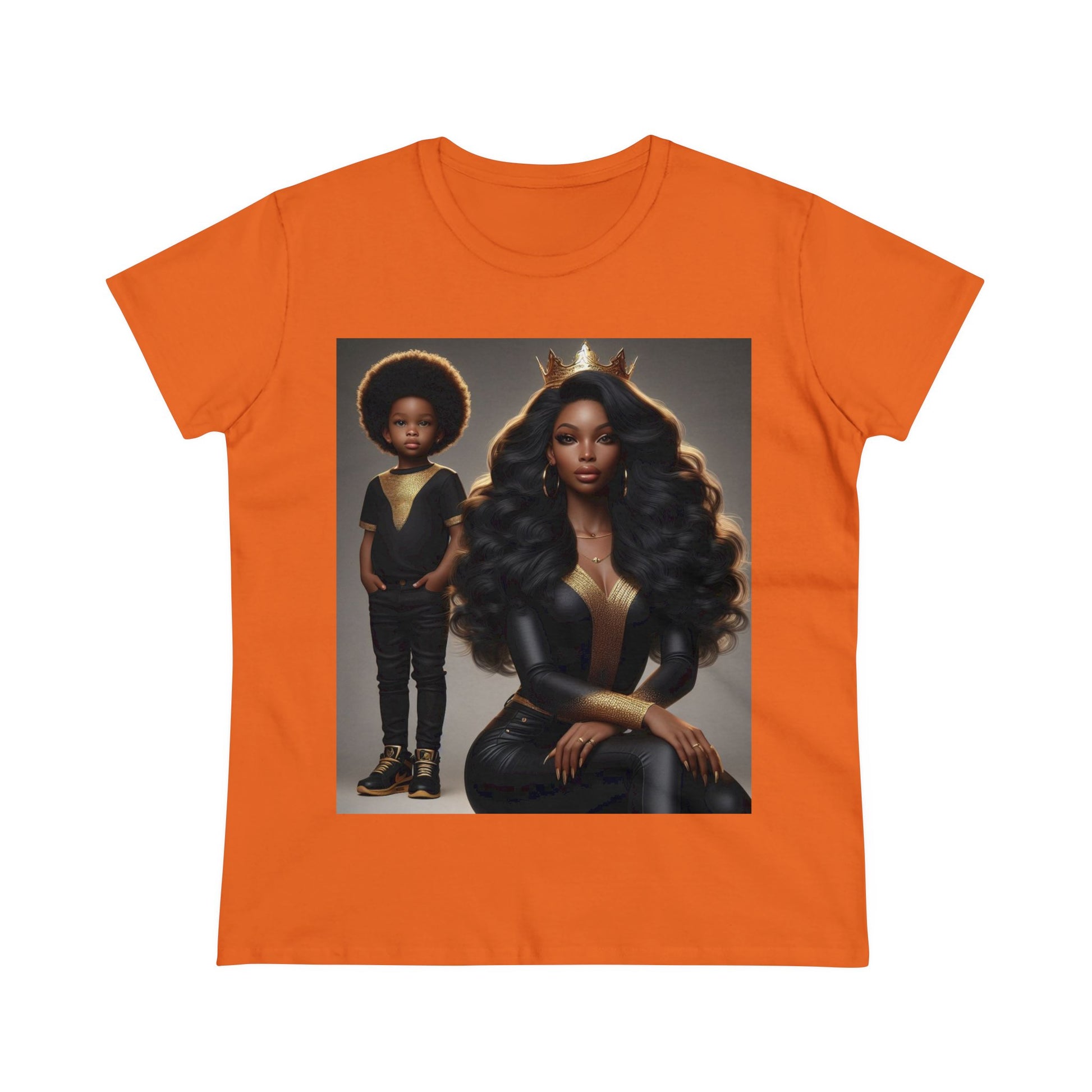 Royalty T-Shirt T-Shirt Printify Orange S