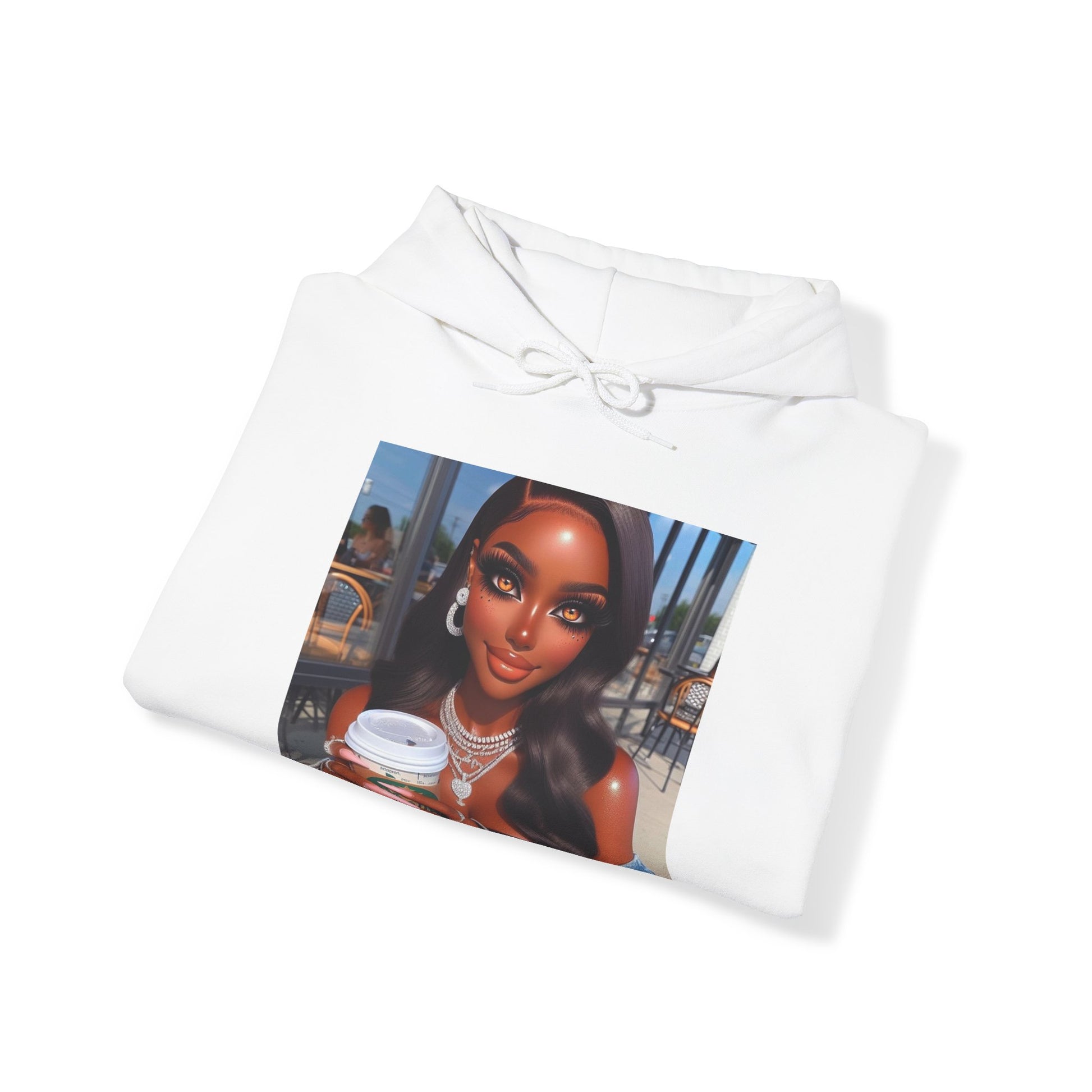 Coffee Beauty Hoodie Hoodie Printify