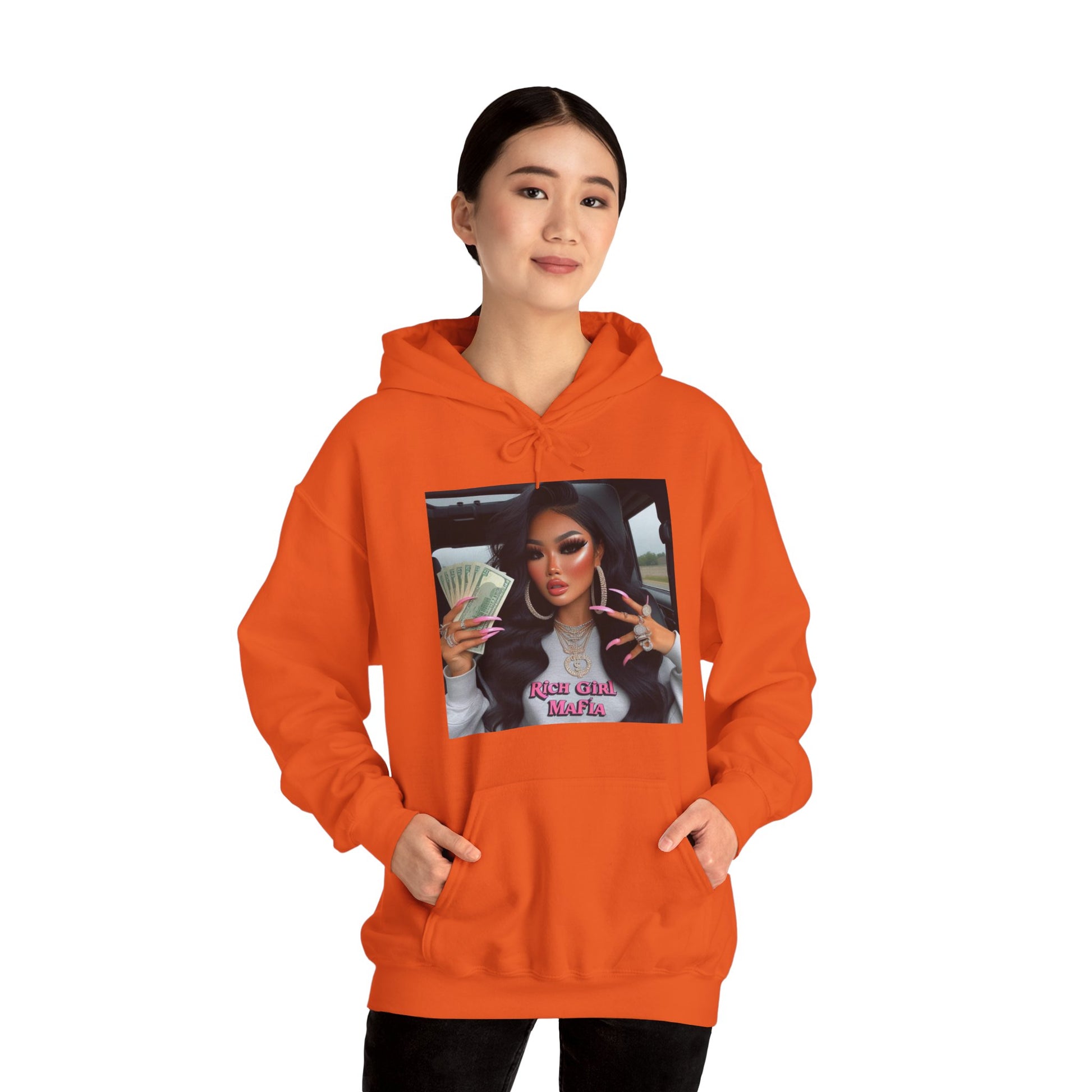 Rich Girl Mafia Hoodie Hoodie Printify