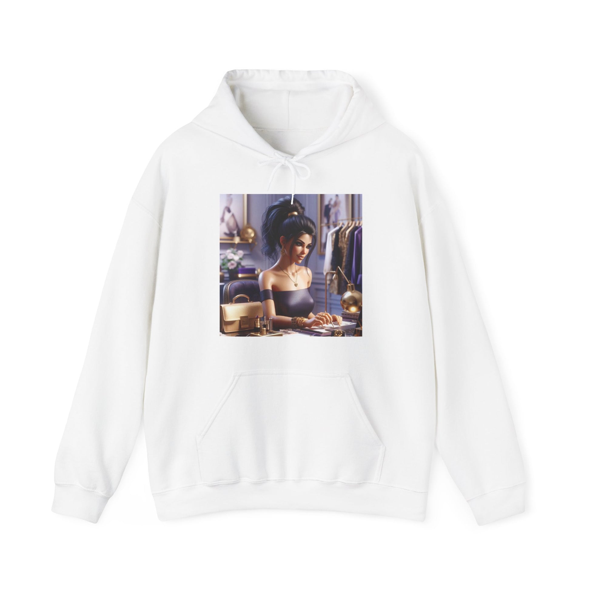Fashion and Beauty Hoodie Hoodie Printify White S