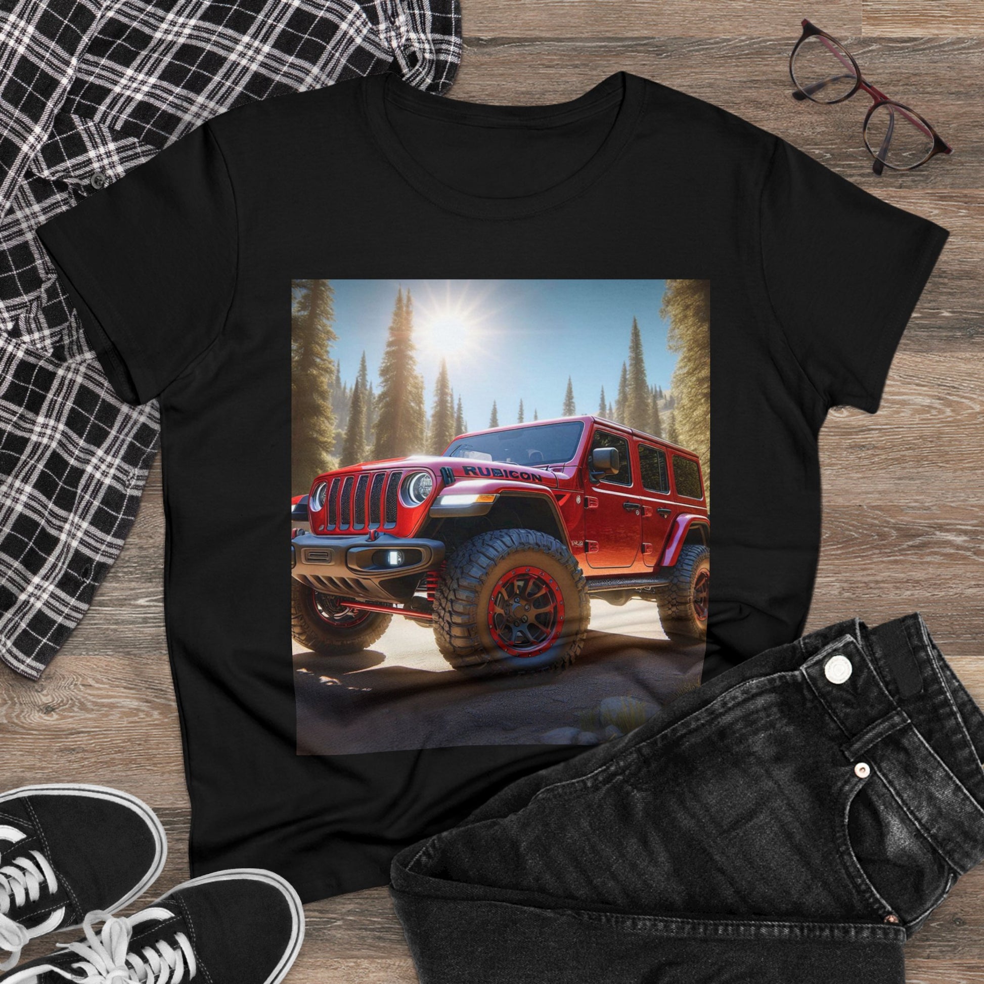 Red Rubicon T-Shirt T-Shirt Printify