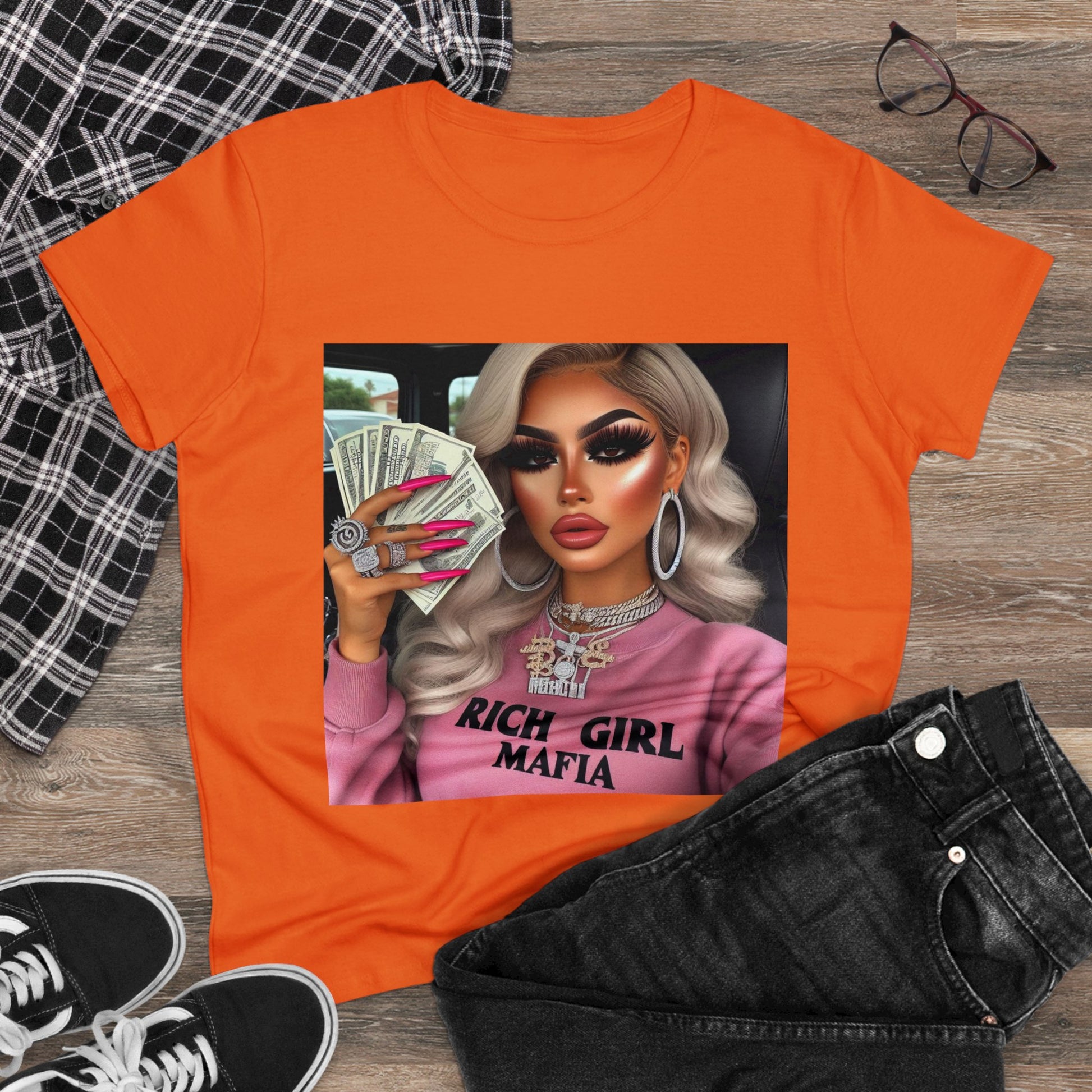 Rich Girl Mafia T-Shirt T-Shirt Printify