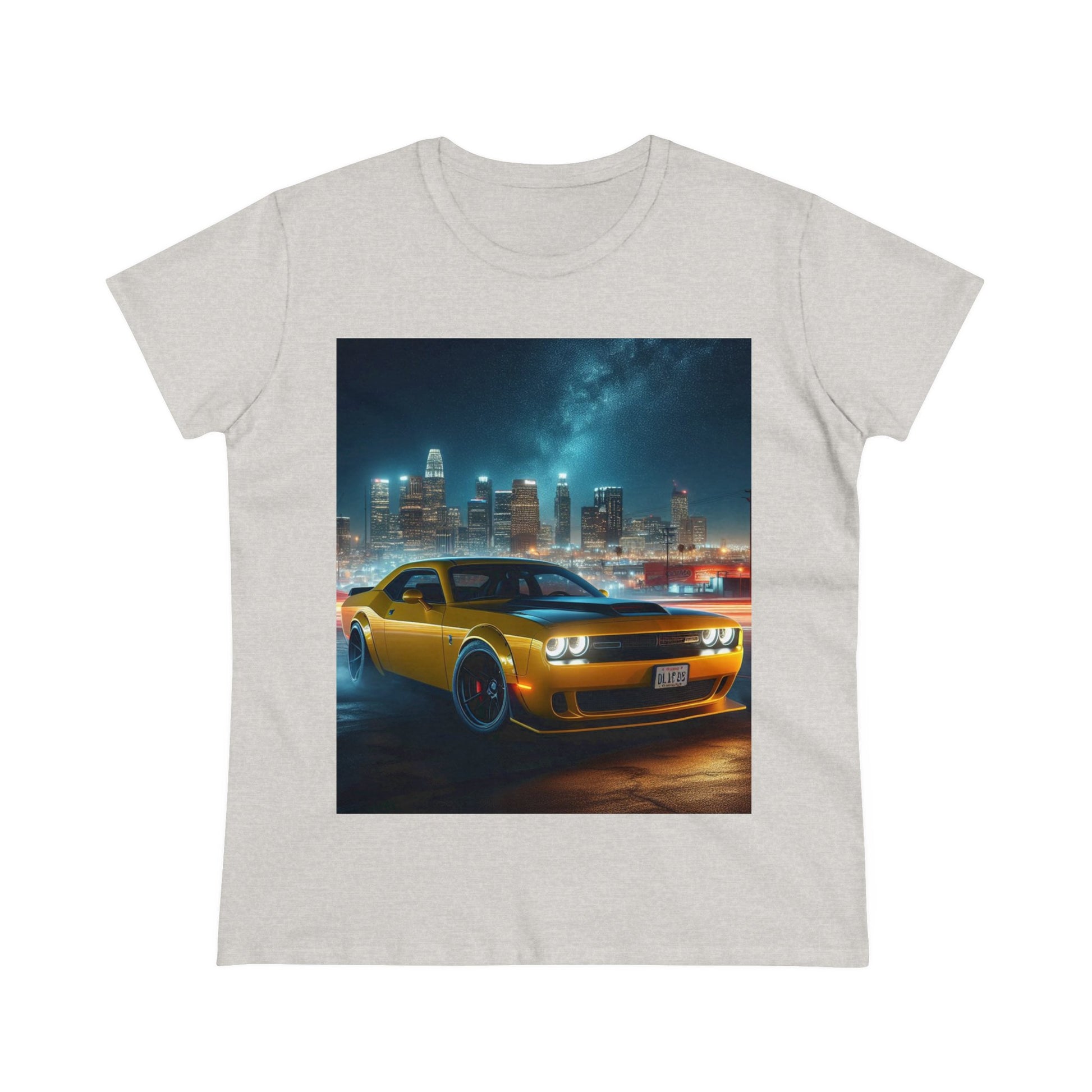 Yellow Challenger T-Shirt T-Shirt Printify Ash S