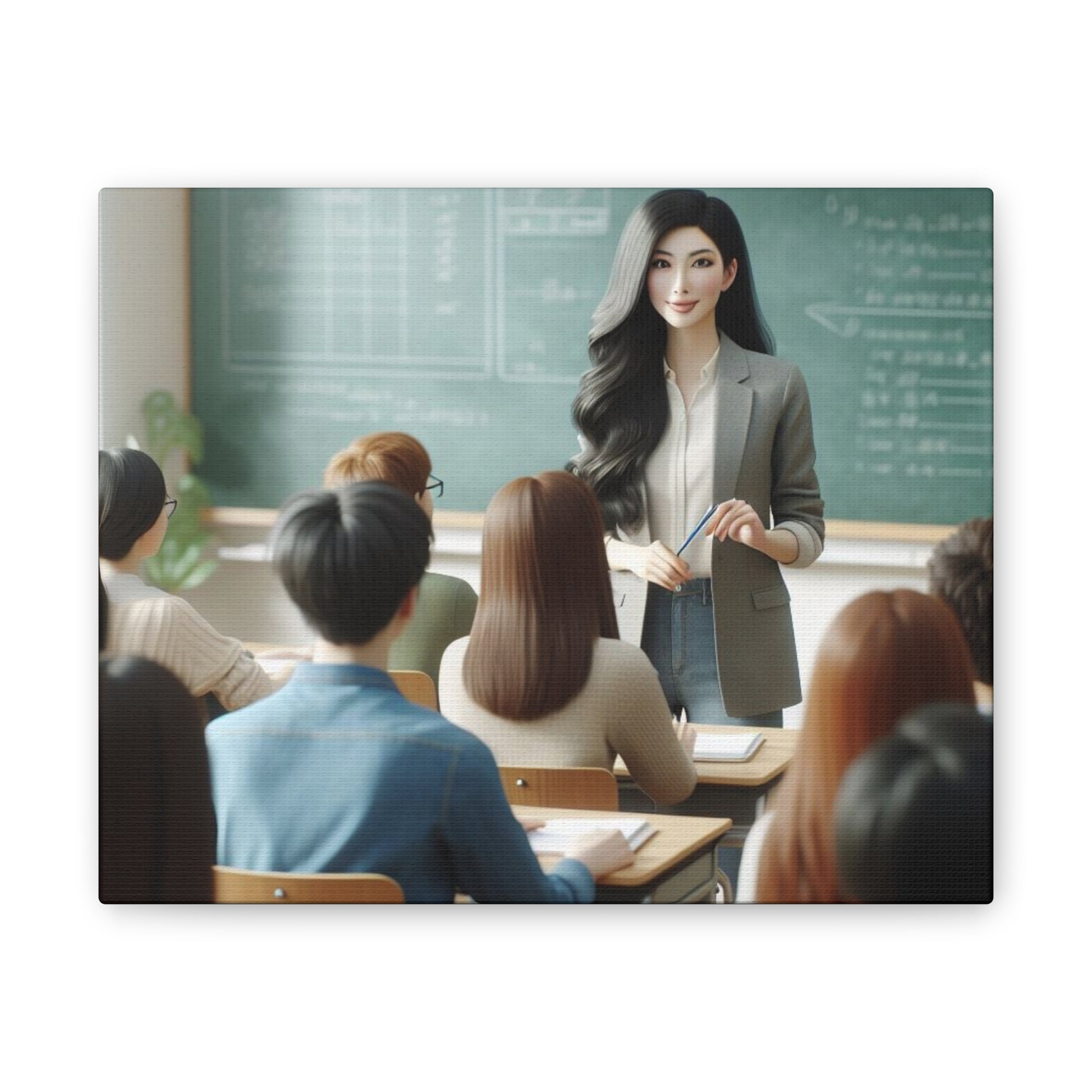 Class in Session Canvas Canvas Printify