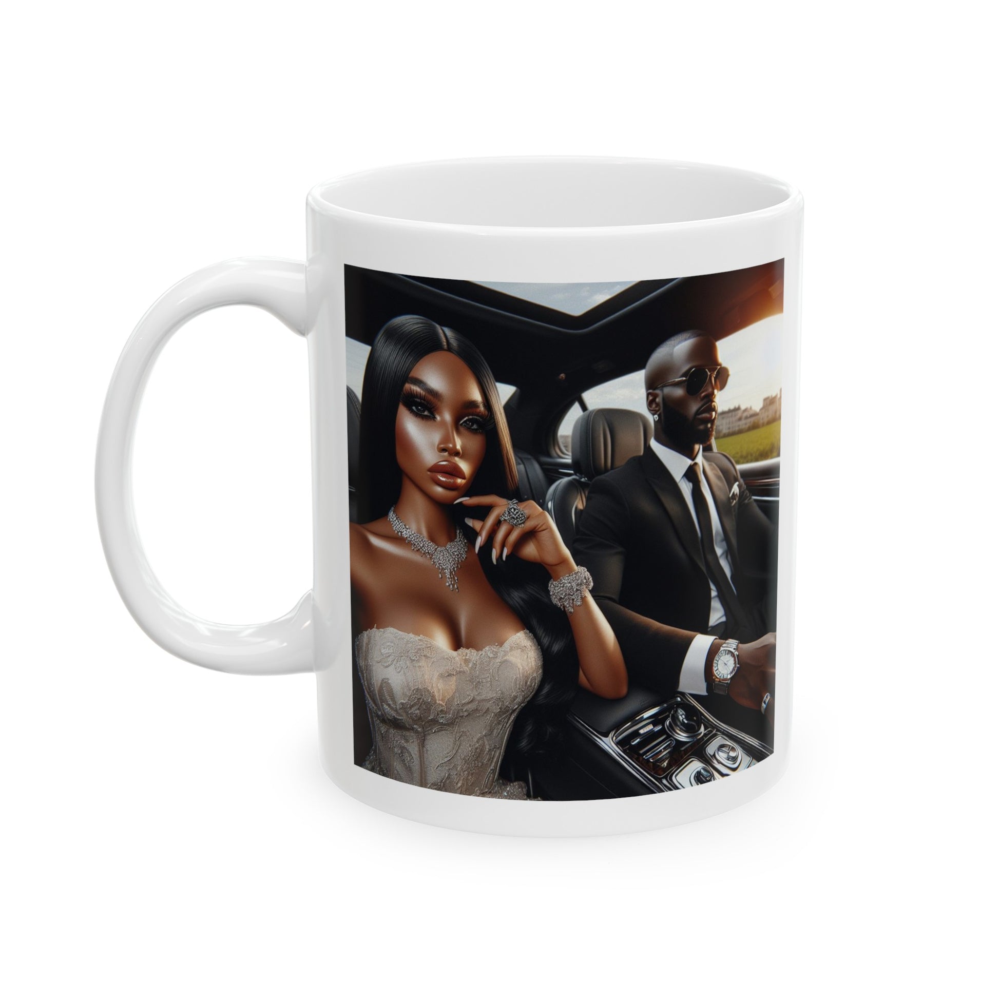 Elegant Drive Mug Mug Printify 11oz
