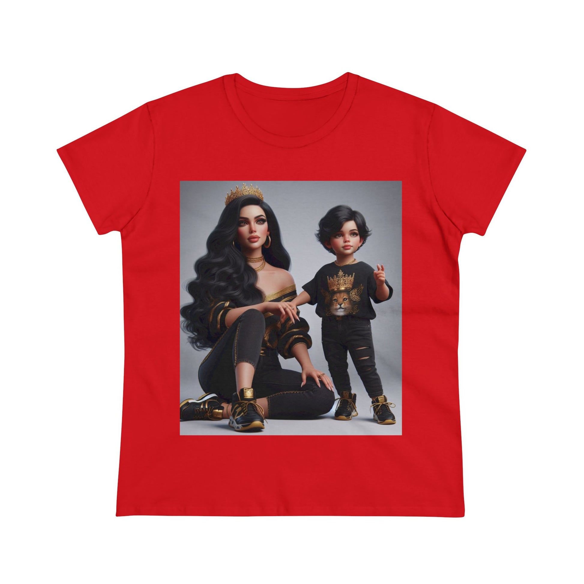 Royalty T-Shirt T-Shirt Printify Red S