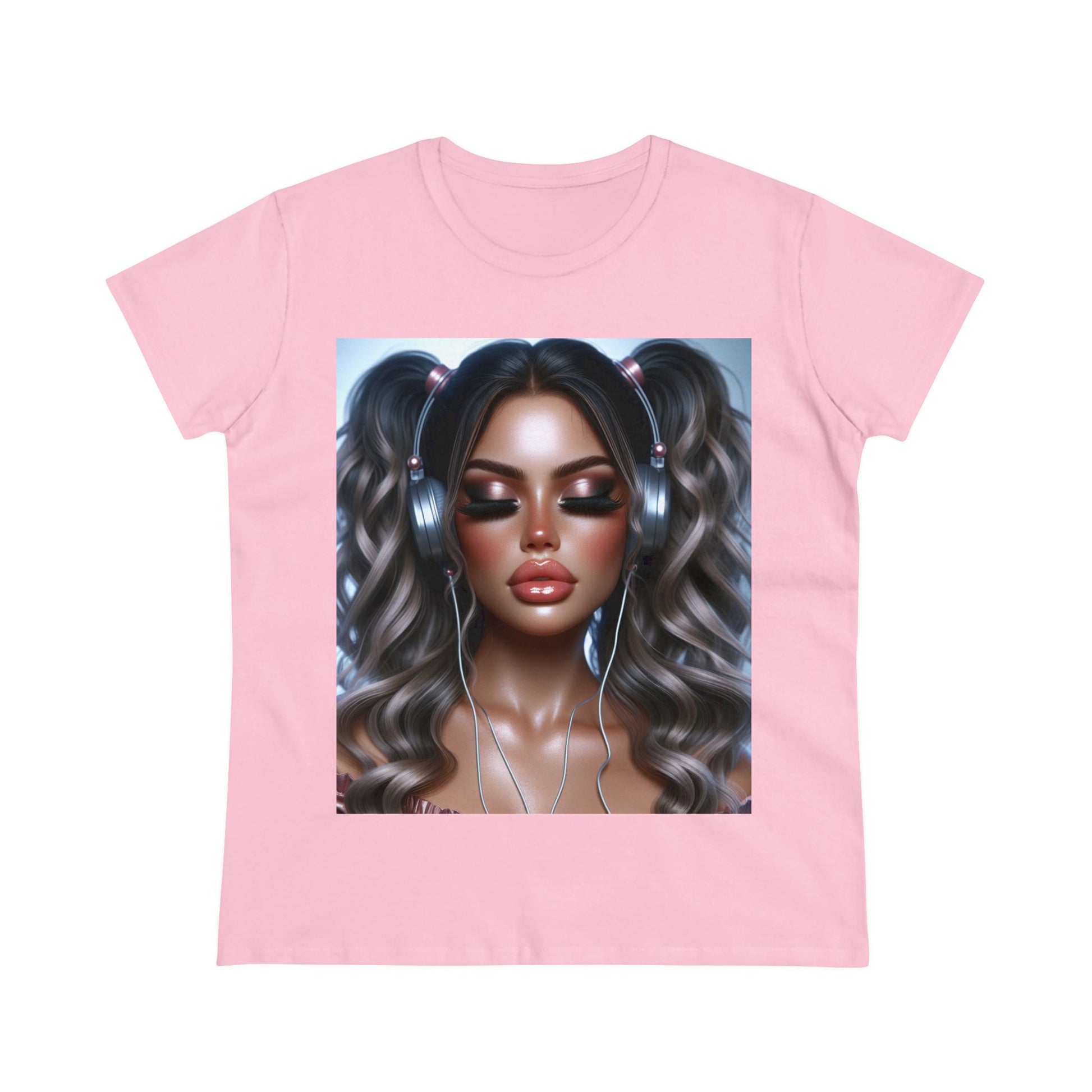 Music Vibes T-Shirt T-Shirt Printify Light Pink S